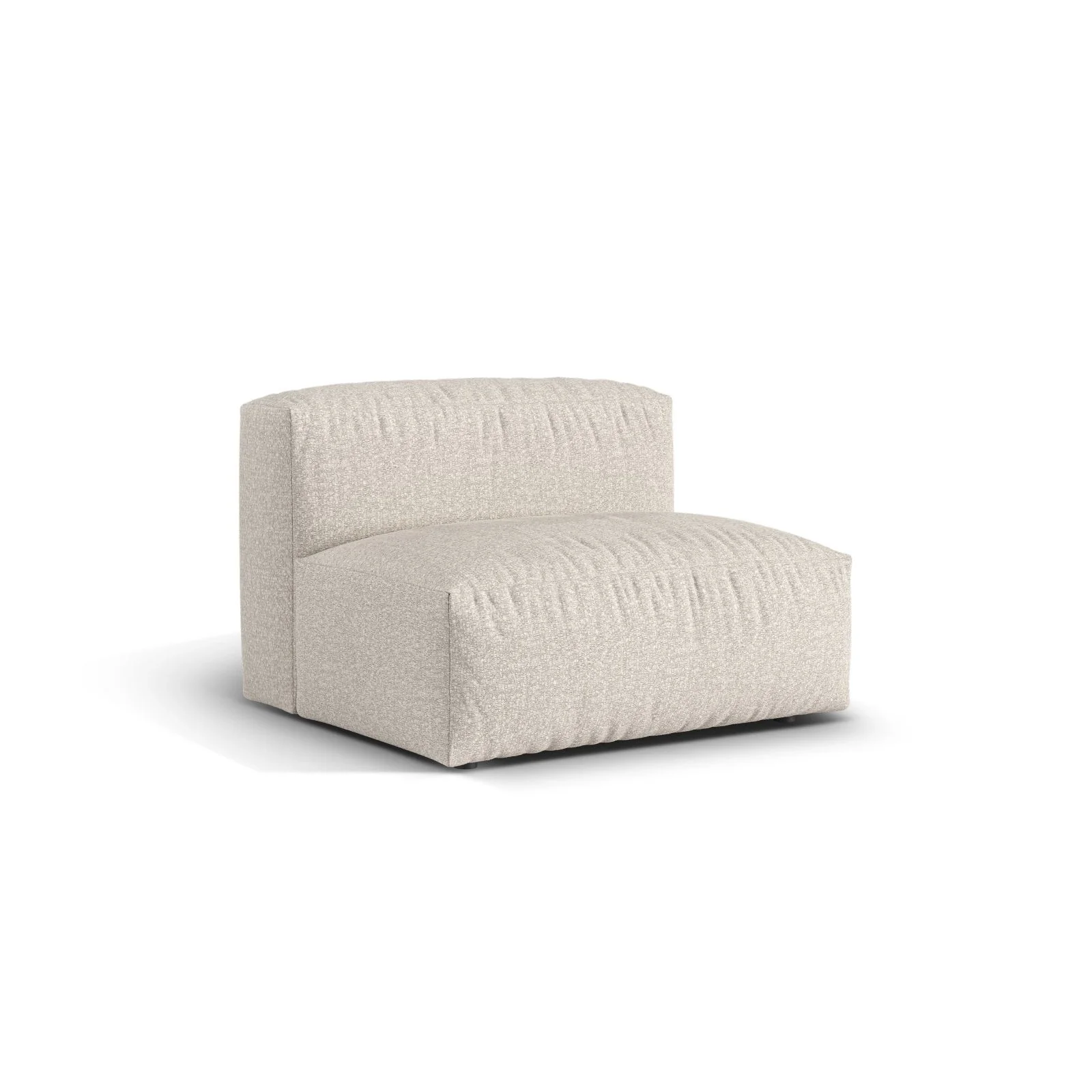 Martina Modulares Sofa Sitzelement, Sitztiefe 76 cm, aus Samt, Cord, Boucle oder Strukturstoff, 106x90 cm - Image 135