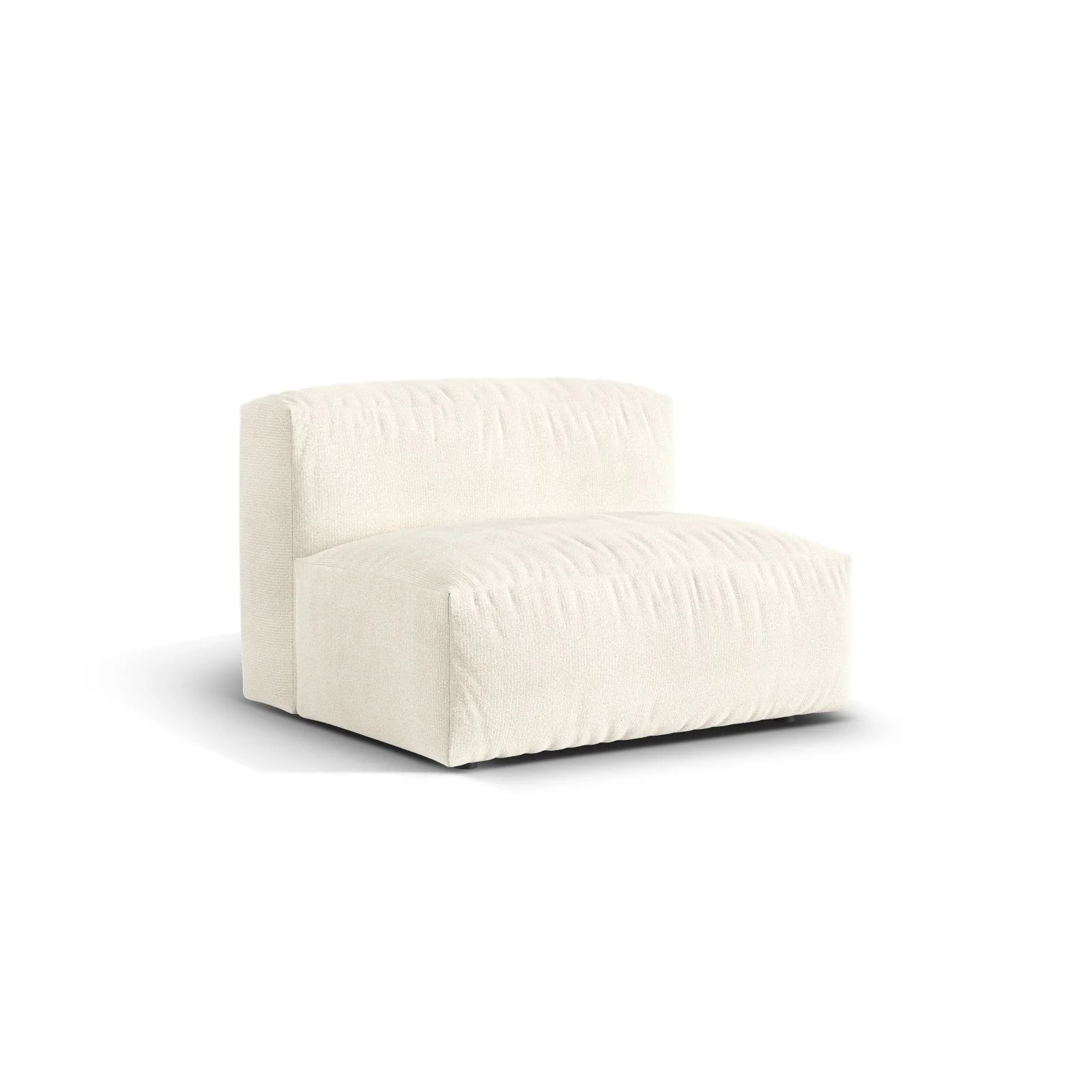 Martina Modulares Sofa Sitzelement, Sitztiefe 76 cm, aus Samt, Cord, Boucle oder Strukturstoff, 106x90 cm - Image 141
