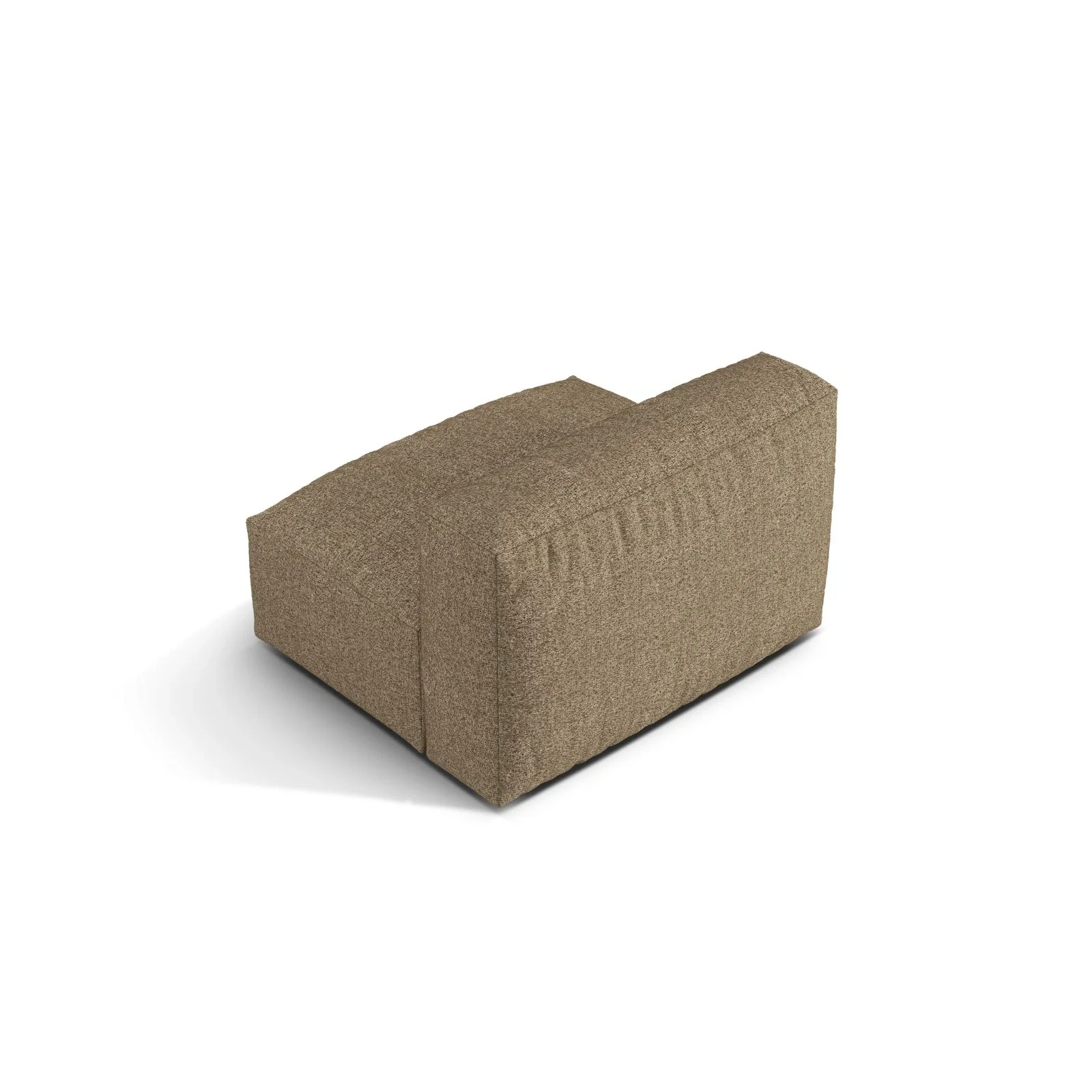 Martina Modulares Sofa Sitzelement, Sitztiefe 76 cm, aus Samt, Cord, Boucle oder Strukturstoff, 106x90 cm - Image 148