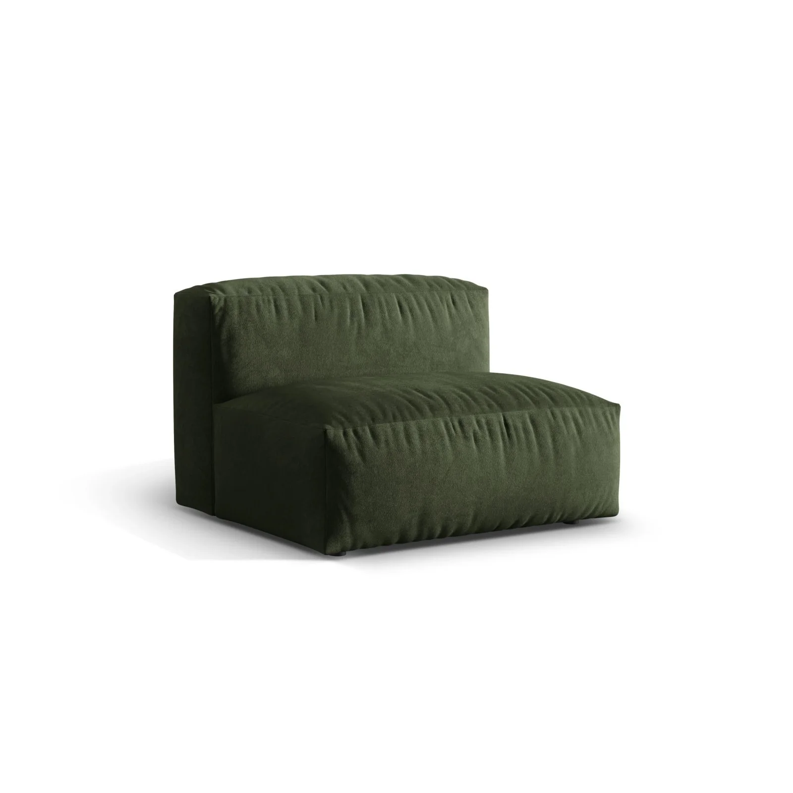 Martina Modulares Sofa Sitzelement, Sitztiefe 76 cm, aus Samt, Cord, Boucle oder Strukturstoff, 106x90 cm - Image 15