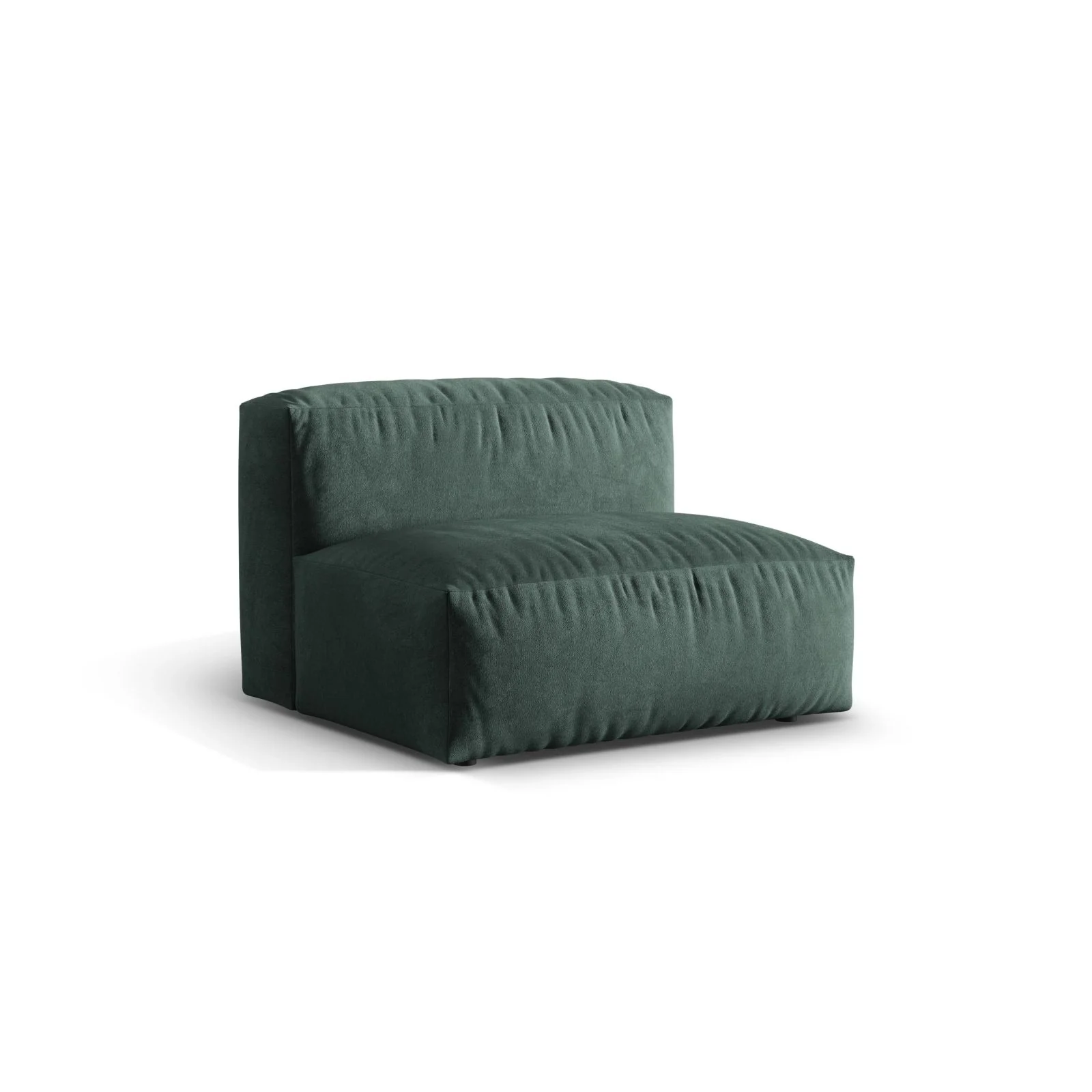 Martina Modulares Sofa Sitzelement, Sitztiefe 76 cm, aus Samt, Cord, Boucle oder Strukturstoff, 106x90 cm - Image 21