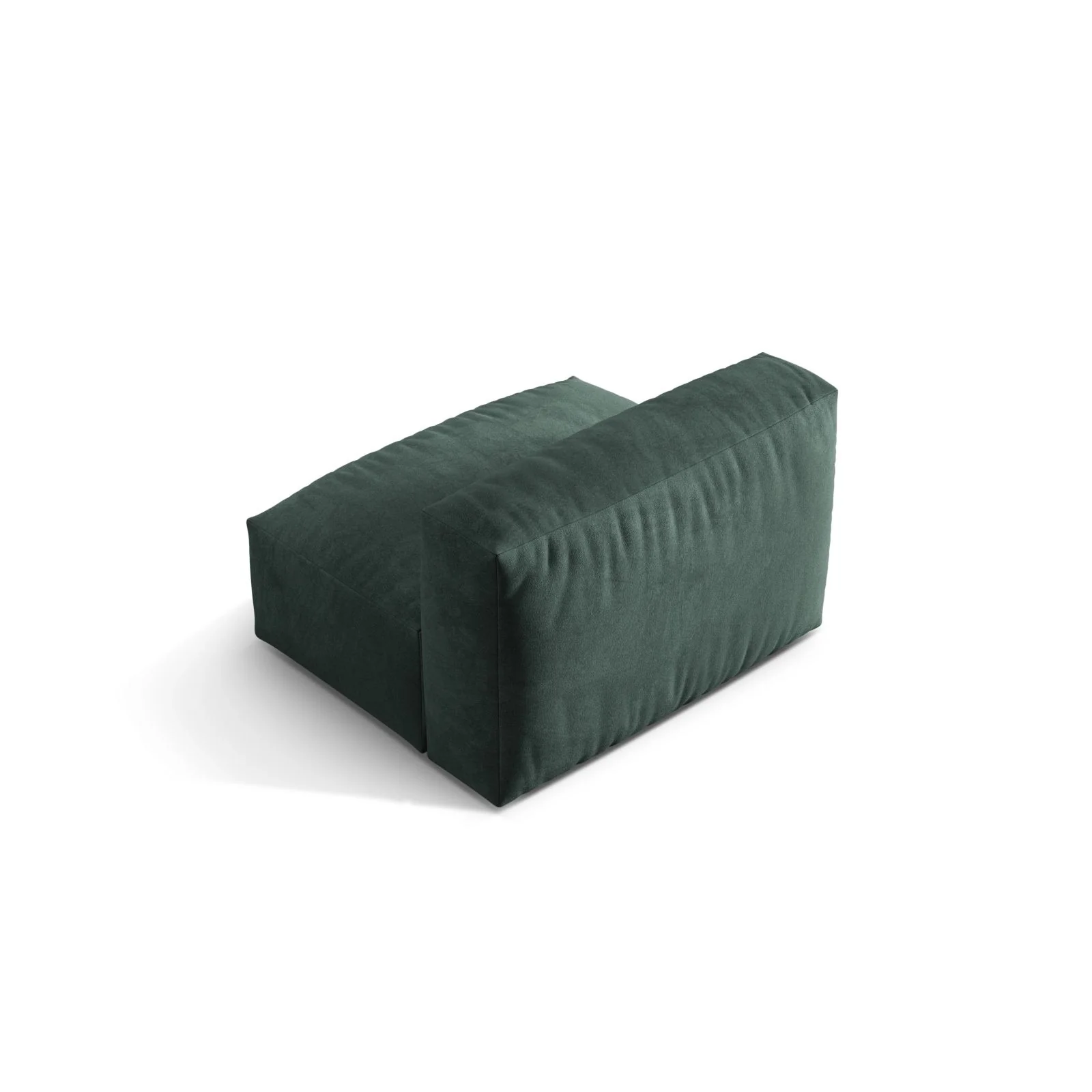 Martina Modulares Sofa Sitzelement, Sitztiefe 76 cm, aus Samt, Cord, Boucle oder Strukturstoff, 106x90 cm - Image 22