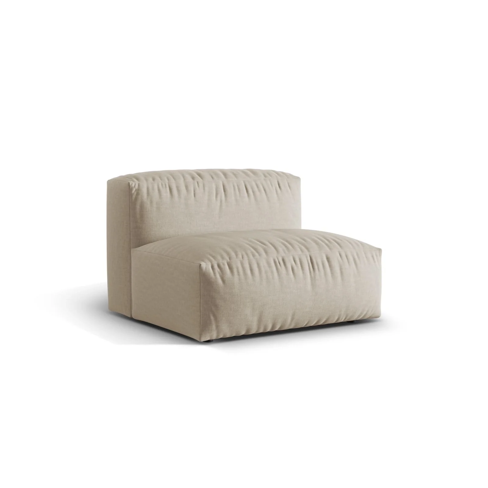 Martina Modulares Sofa Sitzelement, Sitztiefe 76 cm, aus Samt, Cord, Boucle oder Strukturstoff, 106x90 cm - Image 39