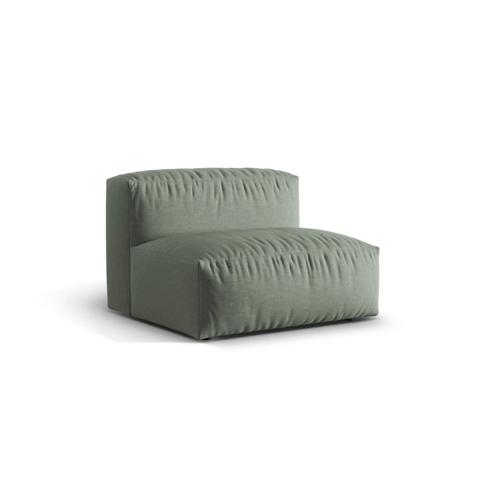 Martina Modulares Sofa Sitzelement, Sitztiefe 76 cm, aus Samt, Cord, Boucle oder Strukturstoff, 106x90 cm - Image 45