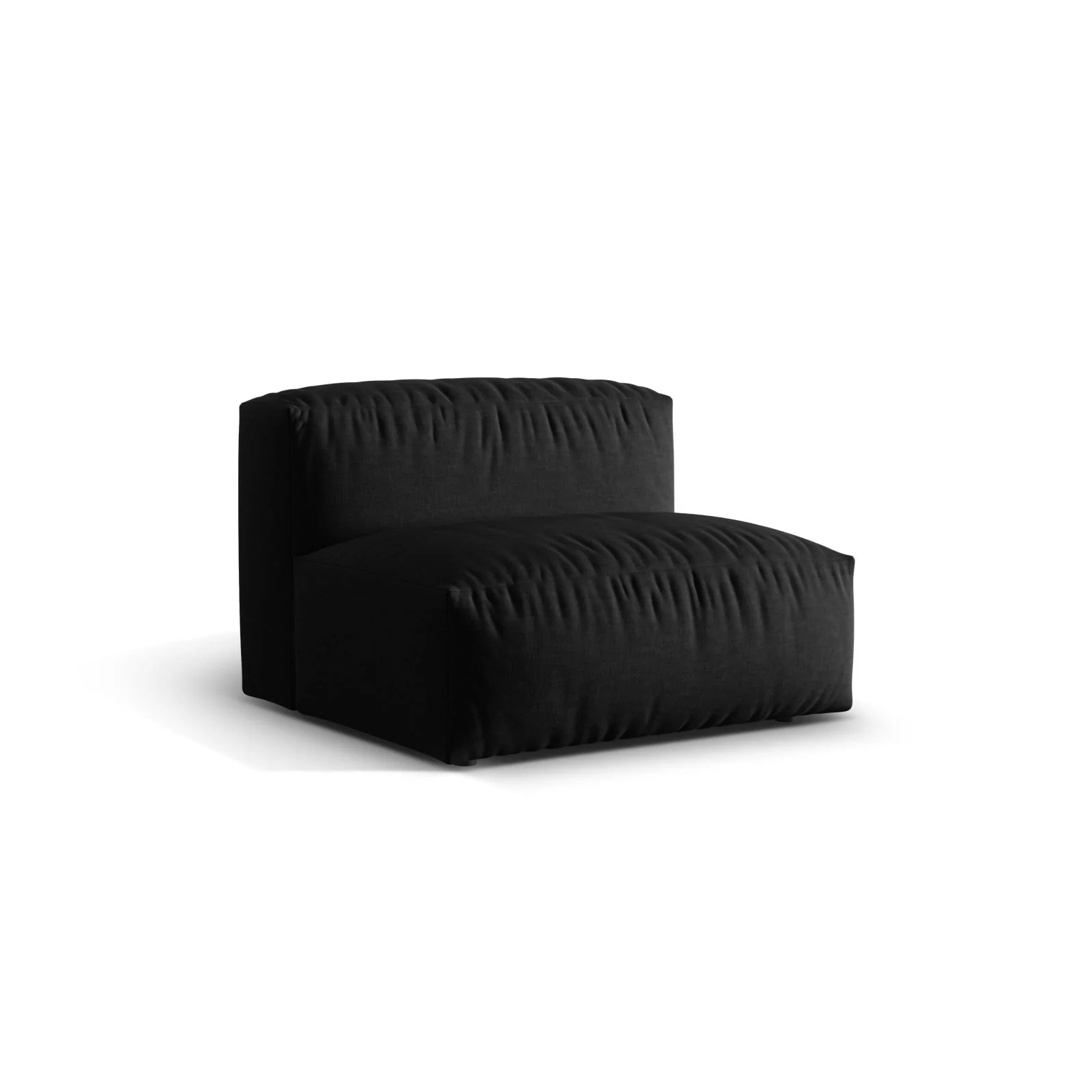 Martina Modulares Sofa Sitzelement, Sitztiefe 76 cm, aus Samt, Cord, Boucle oder Strukturstoff, 106x90 cm - Image 57