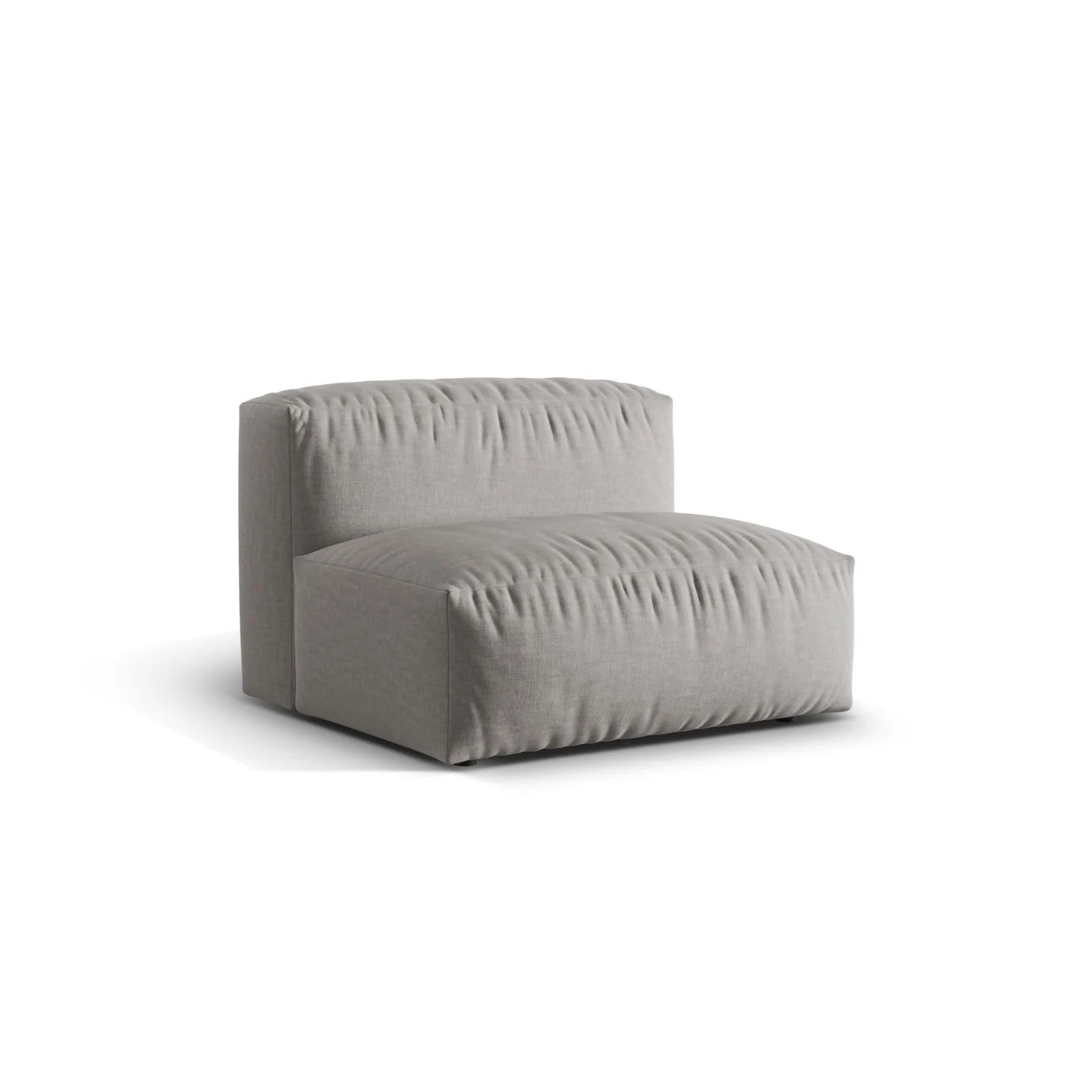 Martina Modulares Sofa Sitzelement, Sitztiefe 76 cm, aus Samt, Cord, Boucle oder Strukturstoff, 106x90 cm - Image 63