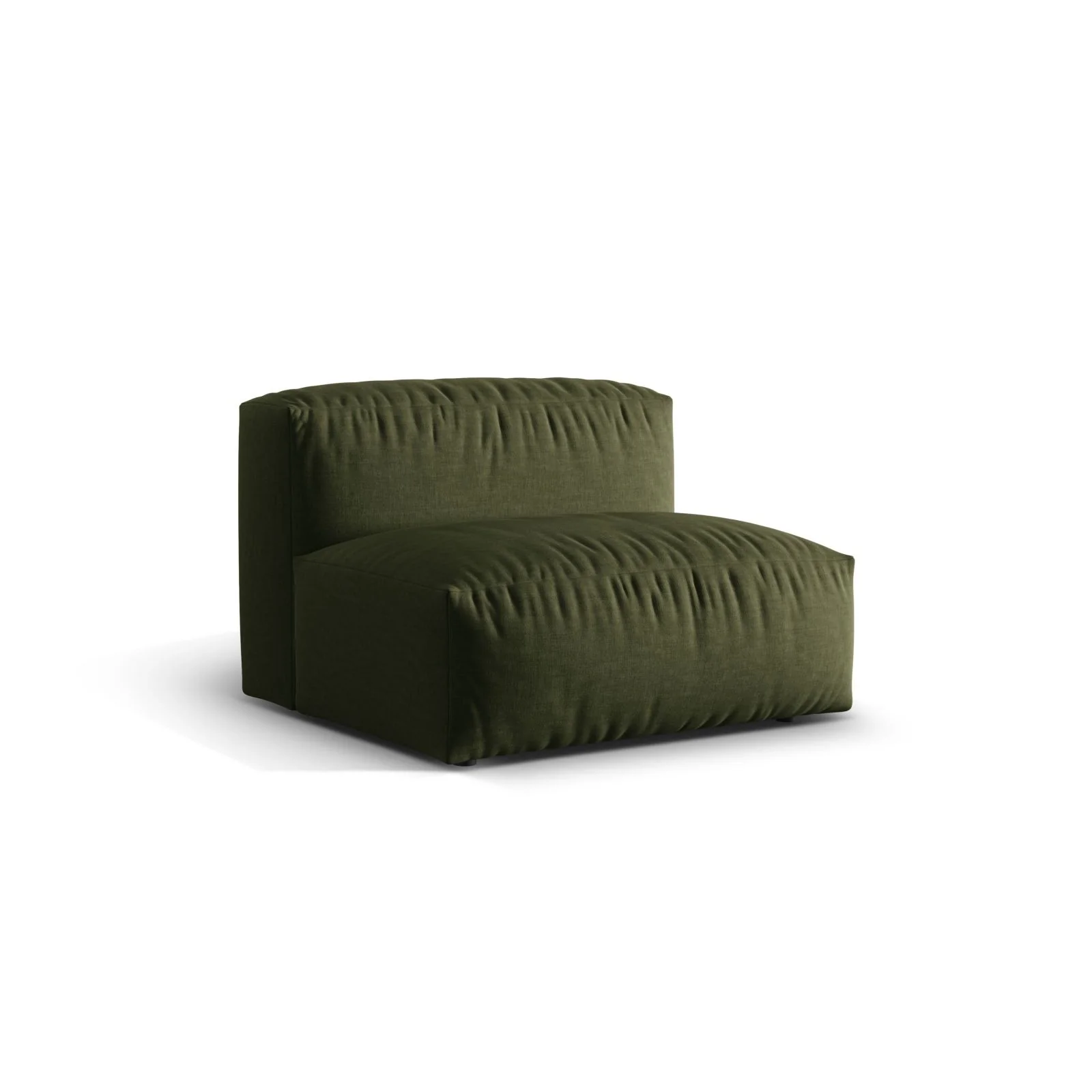 Martina Modulares Sofa Sitzelement, Sitztiefe 76 cm, aus Samt, Cord, Boucle oder Strukturstoff, 106x90 cm - Image 69