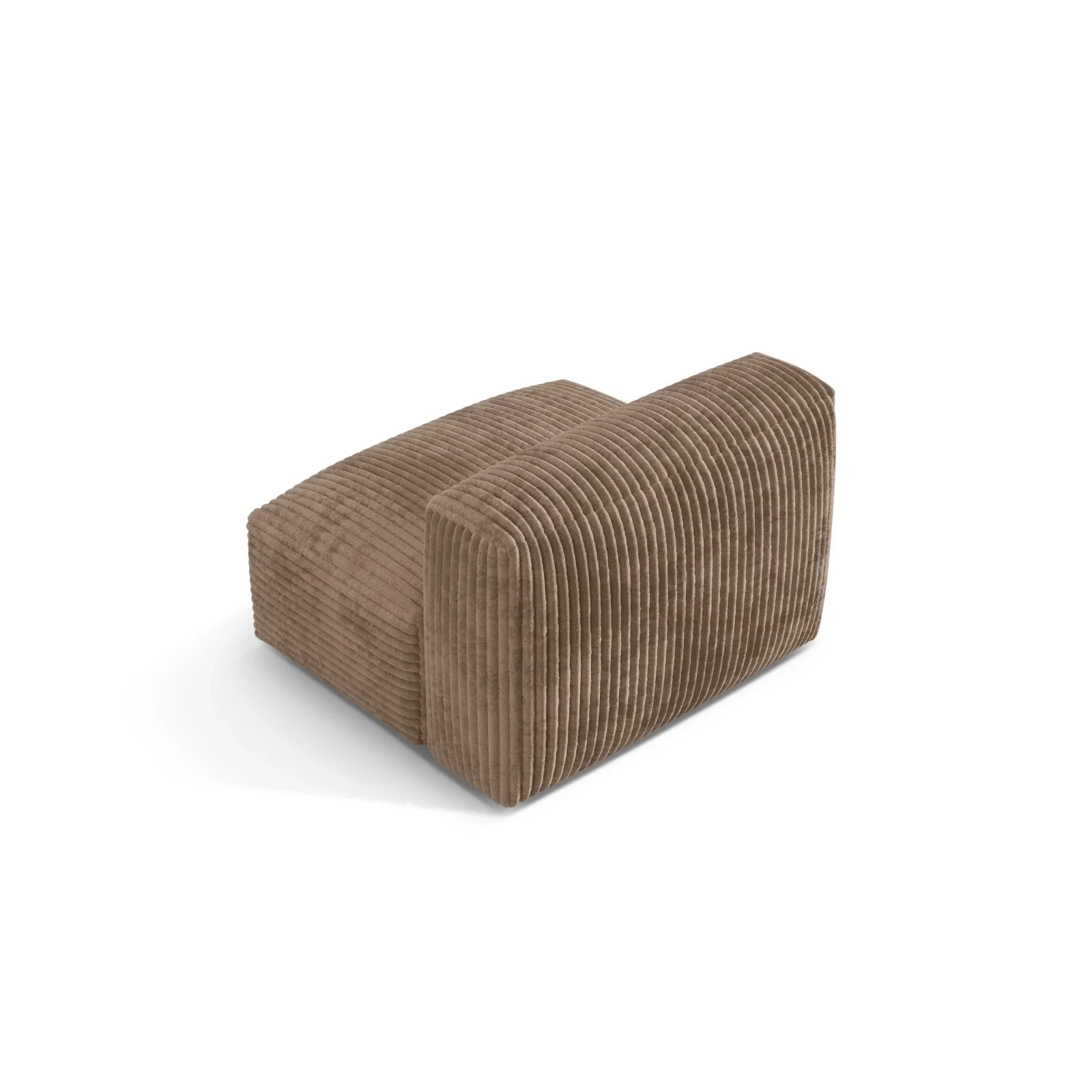Martina Modulares Sofa Sitzelement, Sitztiefe 76 cm, aus Samt, Cord, Boucle oder Strukturstoff, 106x90 cm - Image 88