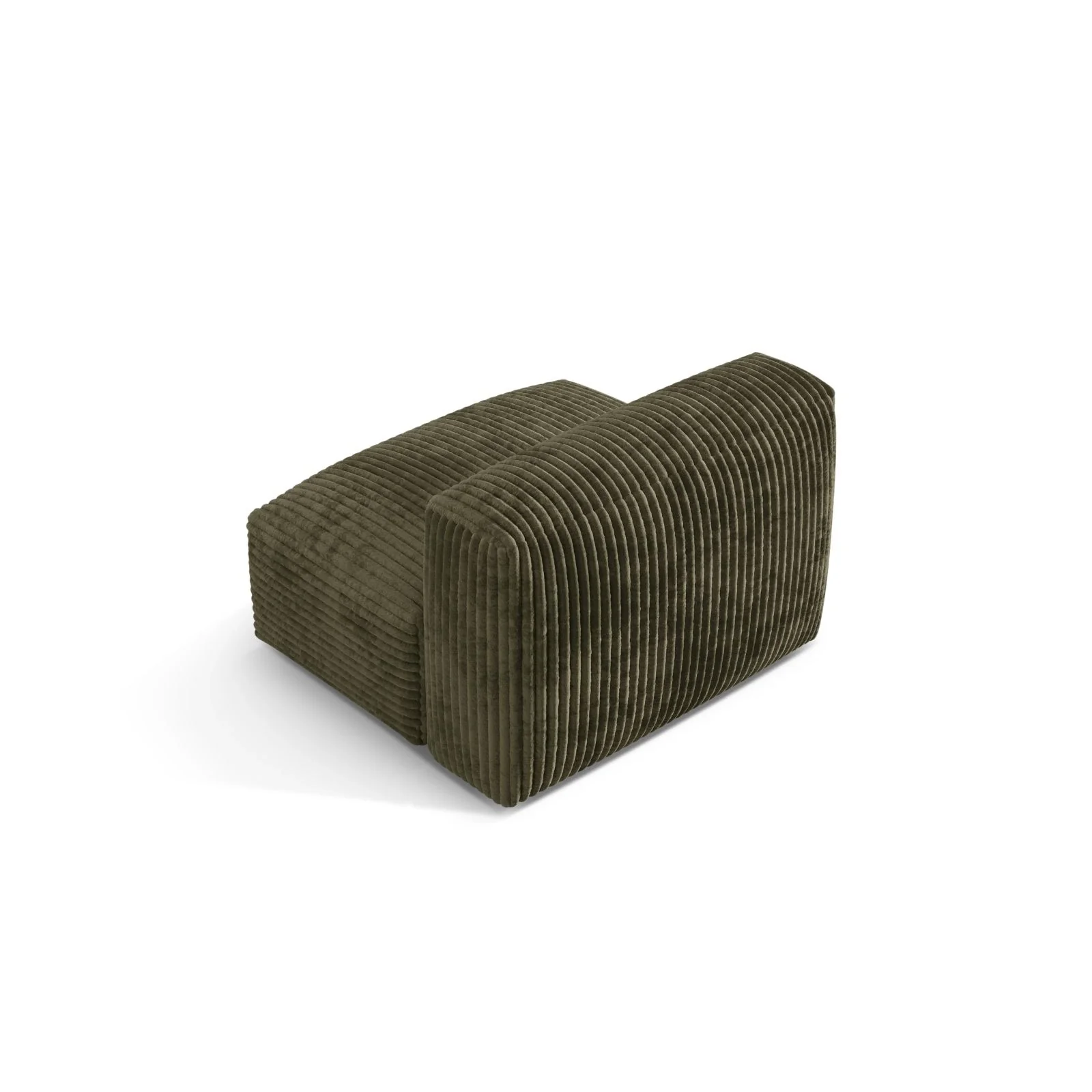 Martina Modulares Sofa Sitzelement, Sitztiefe 76 cm, aus Samt, Cord, Boucle oder Strukturstoff, 106x90 cm - Image 94