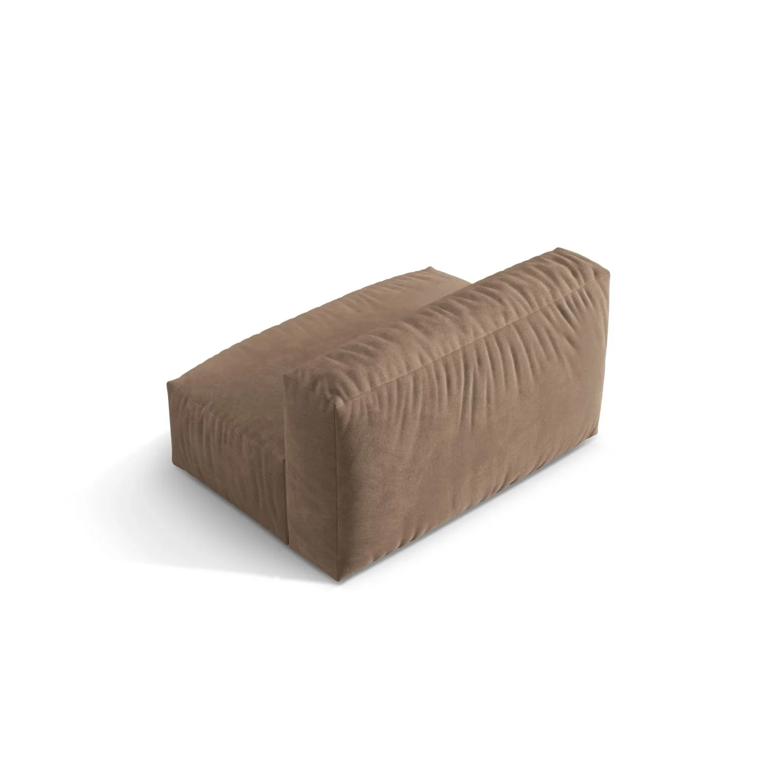 Martina Modulares Sofa Sitzelement, Sitztiefe 76 cm, aus Samt, Cord, Boucle oder Strukturstoff, 132x106 cm - Image 10