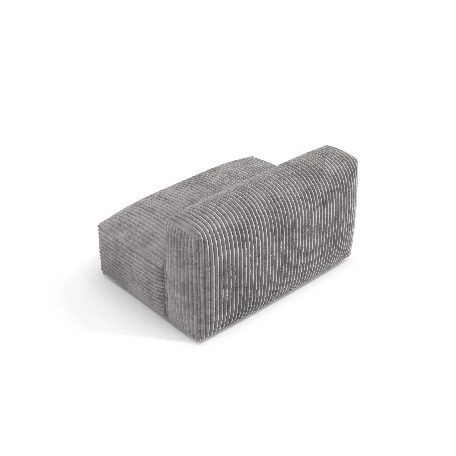 Martina Modulares Sofa Sitzelement, Sitztiefe 76 cm, aus Samt, Cord, Boucle oder Strukturstoff, 132x106 cm - Image 100