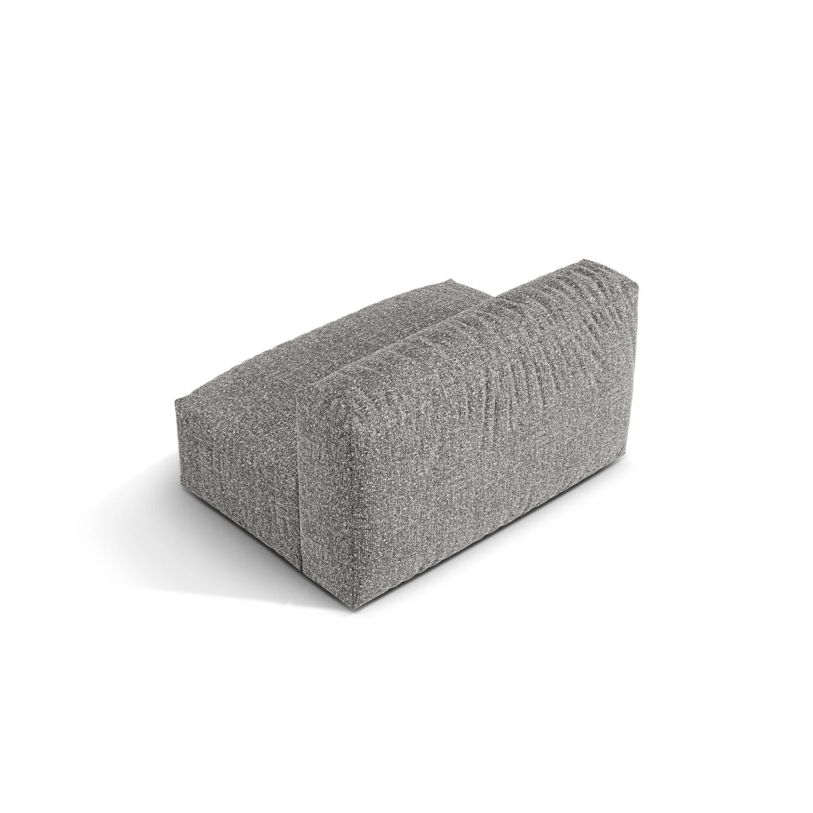 Martina Modulares Sofa Sitzelement, Sitztiefe 76 cm, aus Samt, Cord, Boucle oder Strukturstoff, 132x106 cm - Image 130