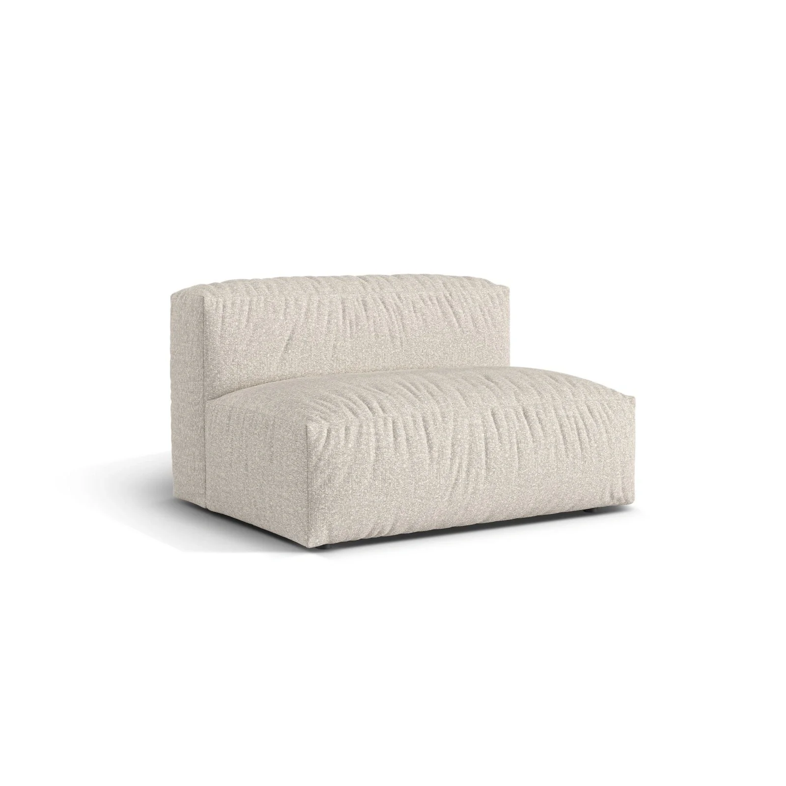 Martina Modulares Sofa Sitzelement, Sitztiefe 76 cm, aus Samt, Cord, Boucle oder Strukturstoff, 132x106 cm - Image 135
