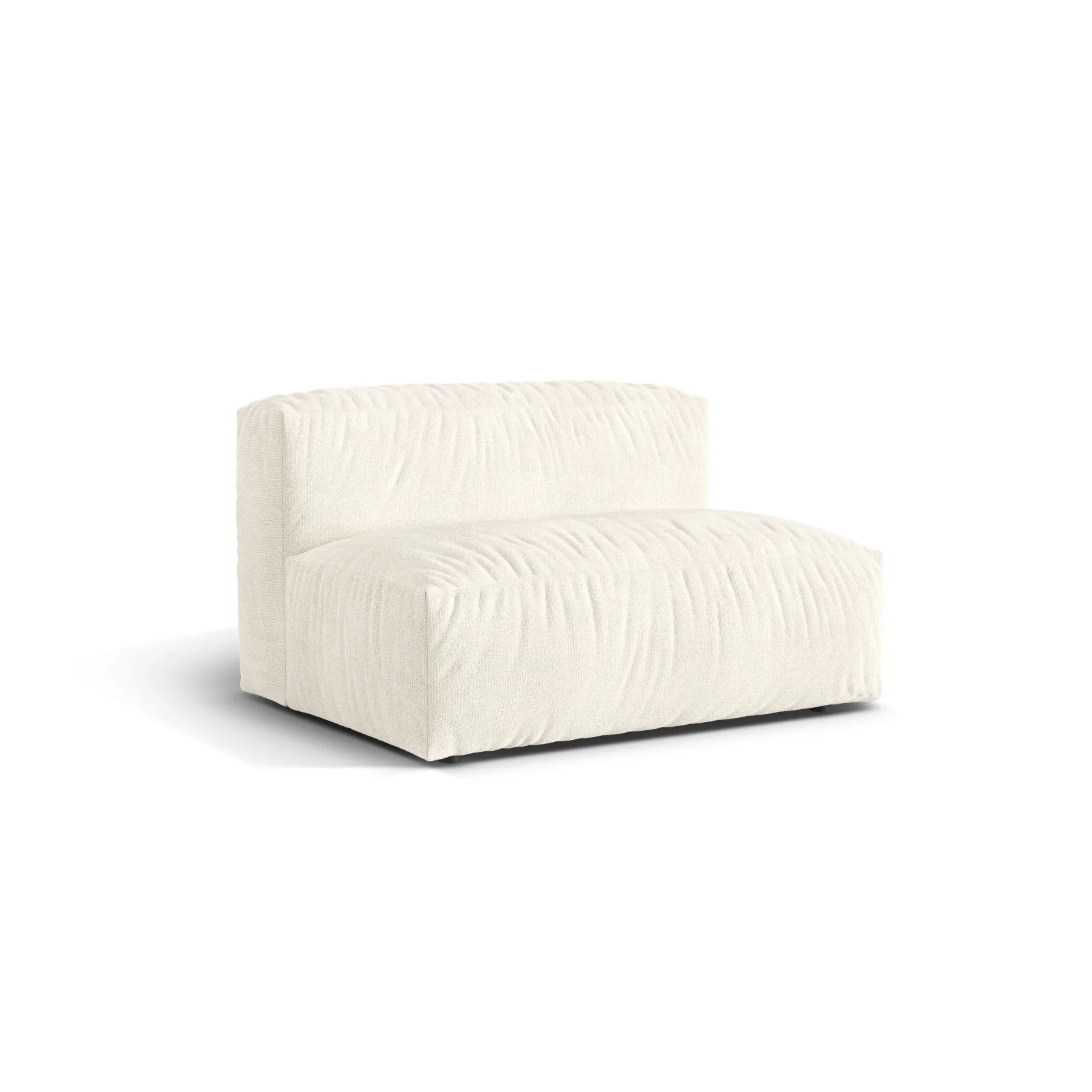 Martina Modulares Sofa Sitzelement, Sitztiefe 76 cm, aus Samt, Cord, Boucle oder Strukturstoff, 132x106 cm - Image 141