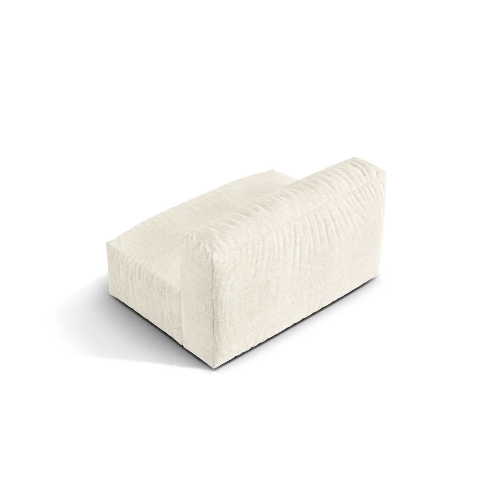 Martina Modulares Sofa Sitzelement, Sitztiefe 76 cm, aus Samt, Cord, Boucle oder Strukturstoff, 132x106 cm - Image 142