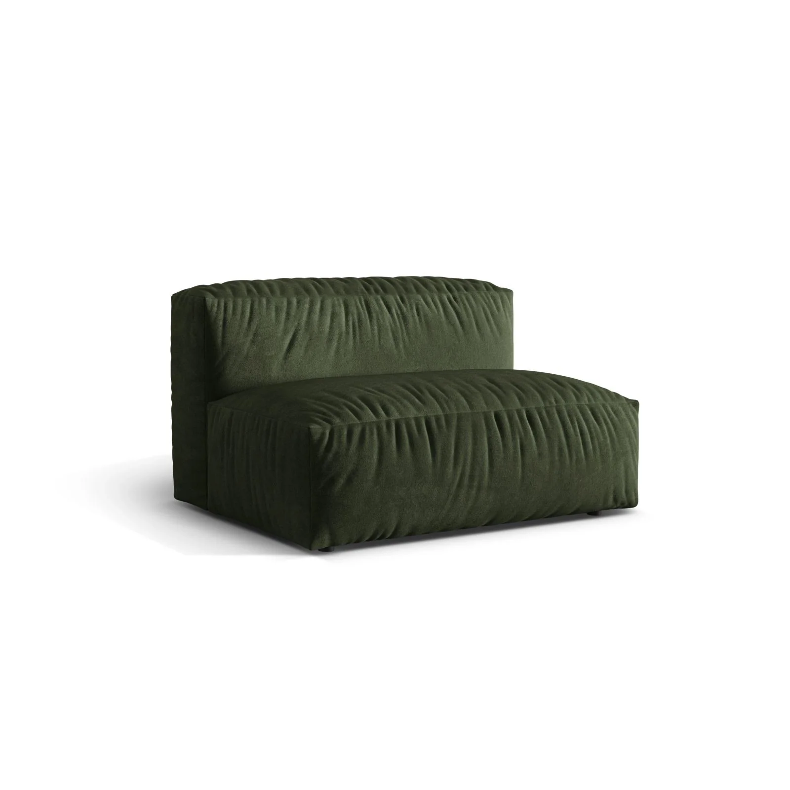 Martina Modulares Sofa Sitzelement, Sitztiefe 76 cm, aus Samt, Cord, Boucle oder Strukturstoff, 132x106 cm - Image 15