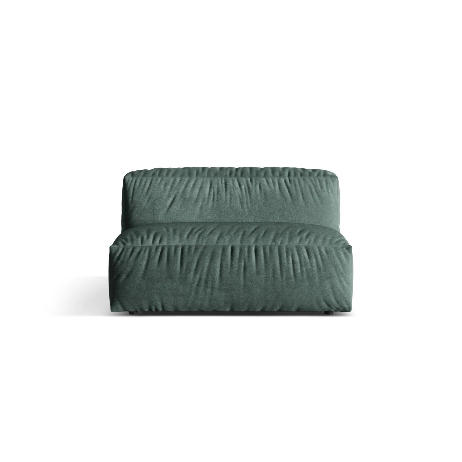 Martina Modulares Sofa Sitzelement, Sitztiefe 76 cm, aus Samt, Cord, Boucle oder Strukturstoff, 132x106 cm - Image 19