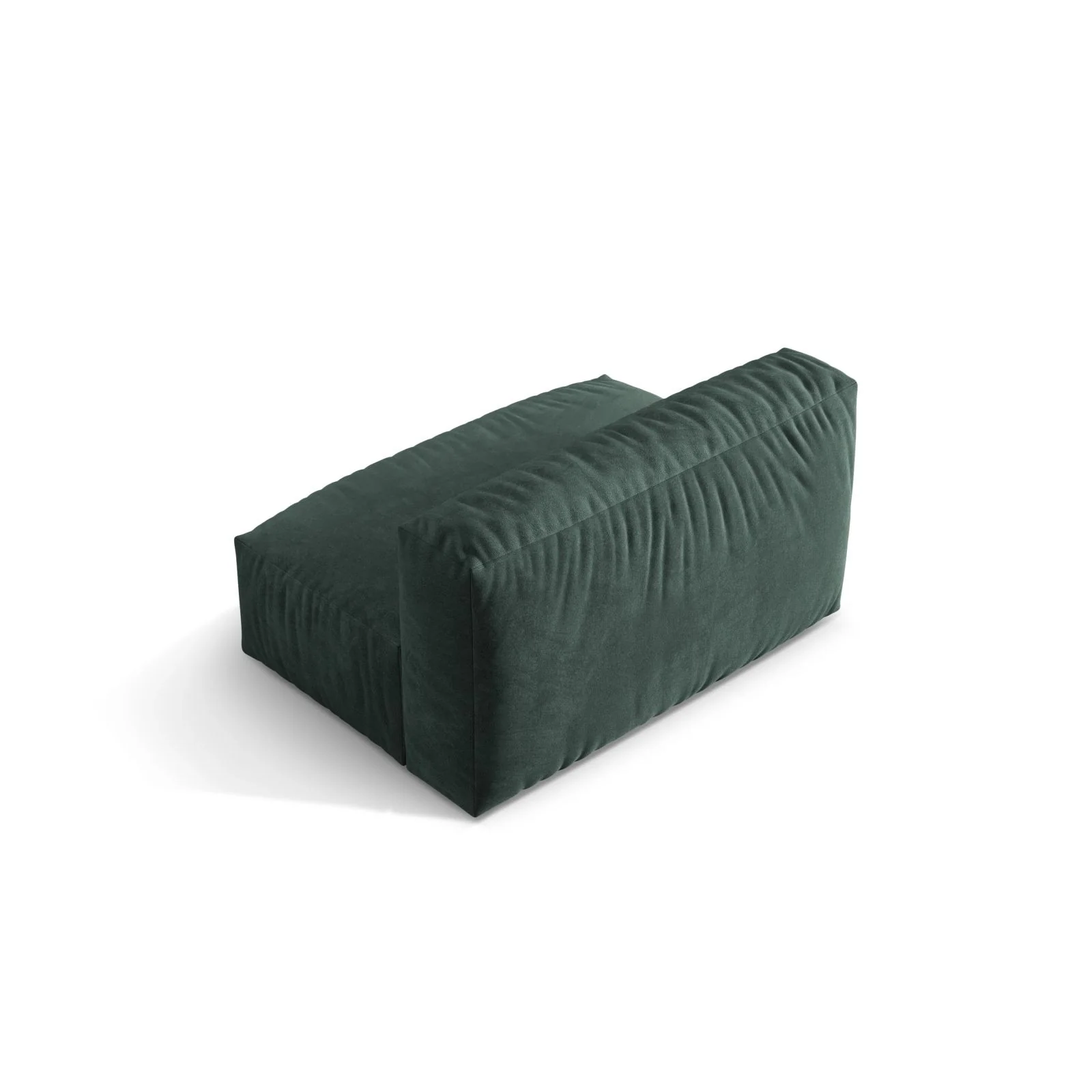 Martina Modulares Sofa Sitzelement, Sitztiefe 76 cm, aus Samt, Cord, Boucle oder Strukturstoff, 132x106 cm - Image 22