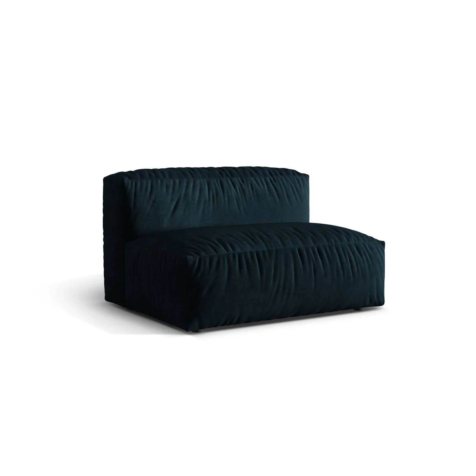 Martina Modulares Sofa Sitzelement, Sitztiefe 76 cm, aus Samt, Cord, Boucle oder Strukturstoff, 132x106 cm - Image 27