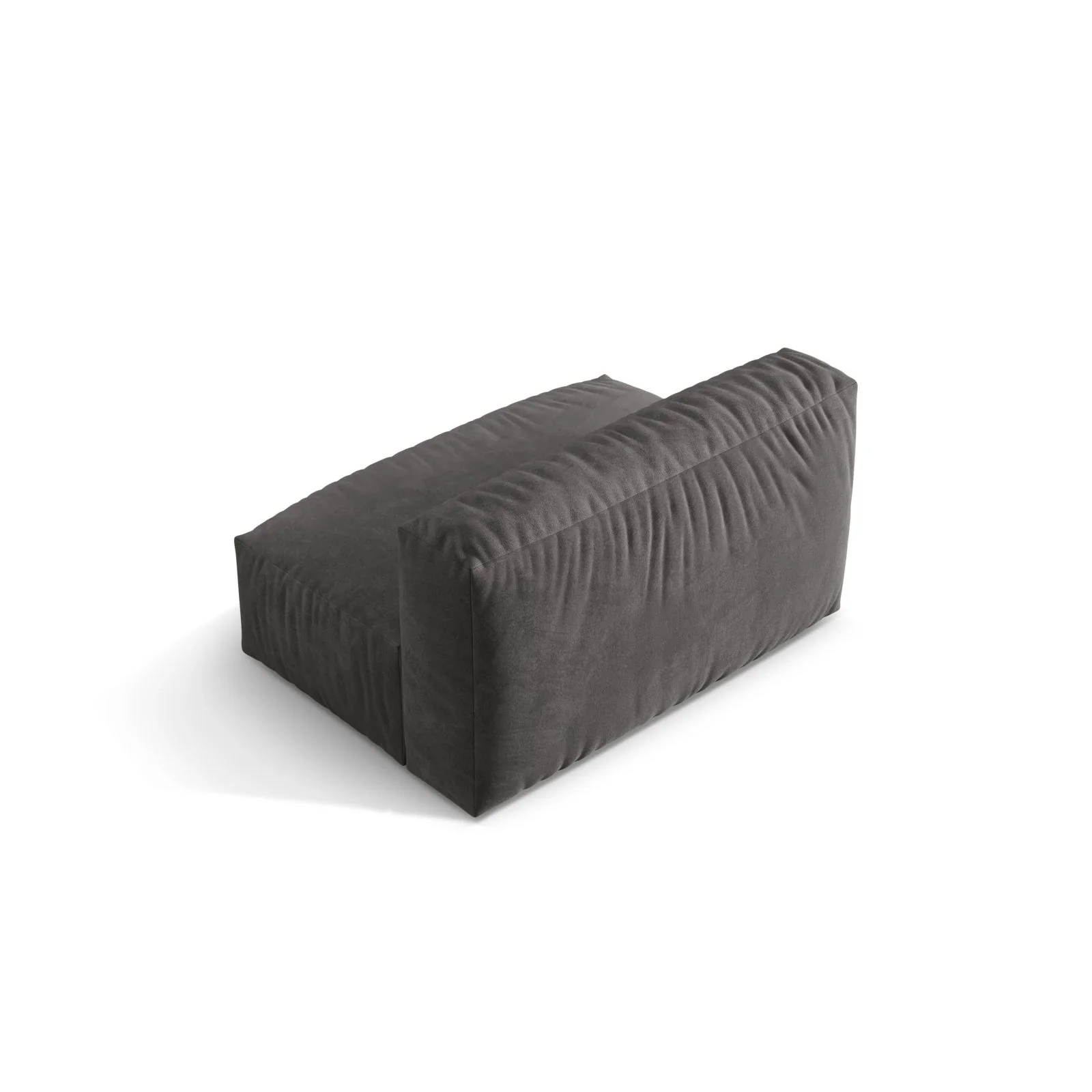 Martina Modulares Sofa Sitzelement, Sitztiefe 76 cm, aus Samt, Cord, Boucle oder Strukturstoff, 132x106 cm - Image 34