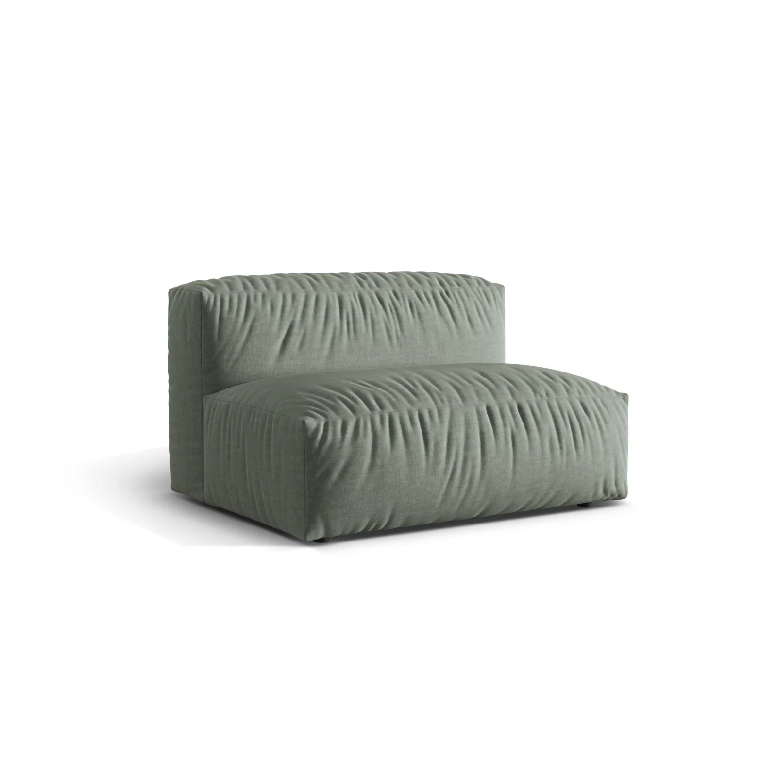 Martina Modulares Sofa Sitzelement, Sitztiefe 76 cm, aus Samt, Cord, Boucle oder Strukturstoff, 132x106 cm - Image 45