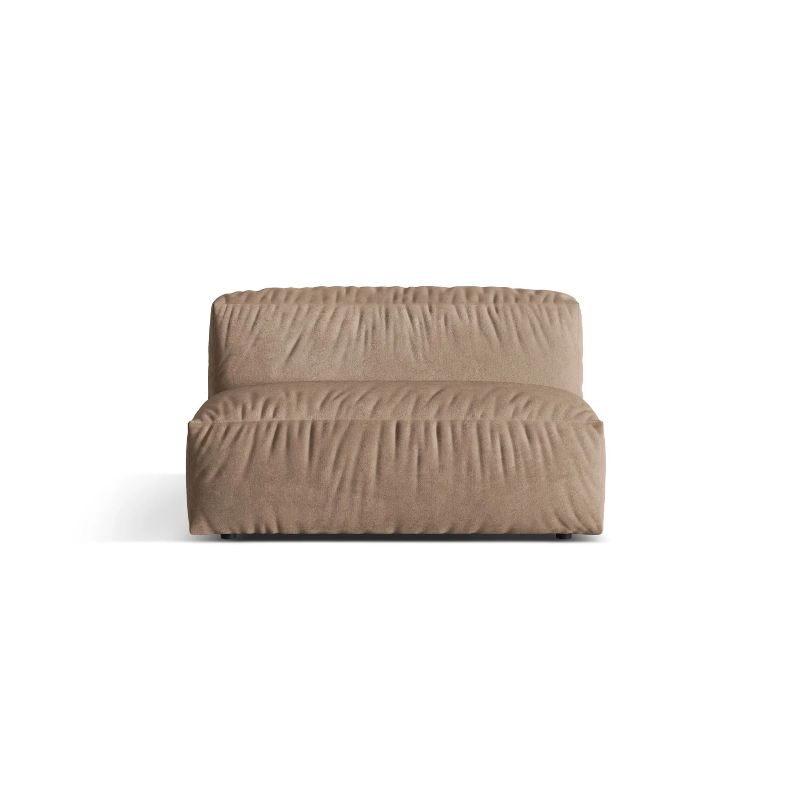 Martina Modulares Sofa Sitzelement, Sitztiefe 76 cm, aus Samt, Cord, Boucle oder Strukturstoff, 132x106 cm - Image 7