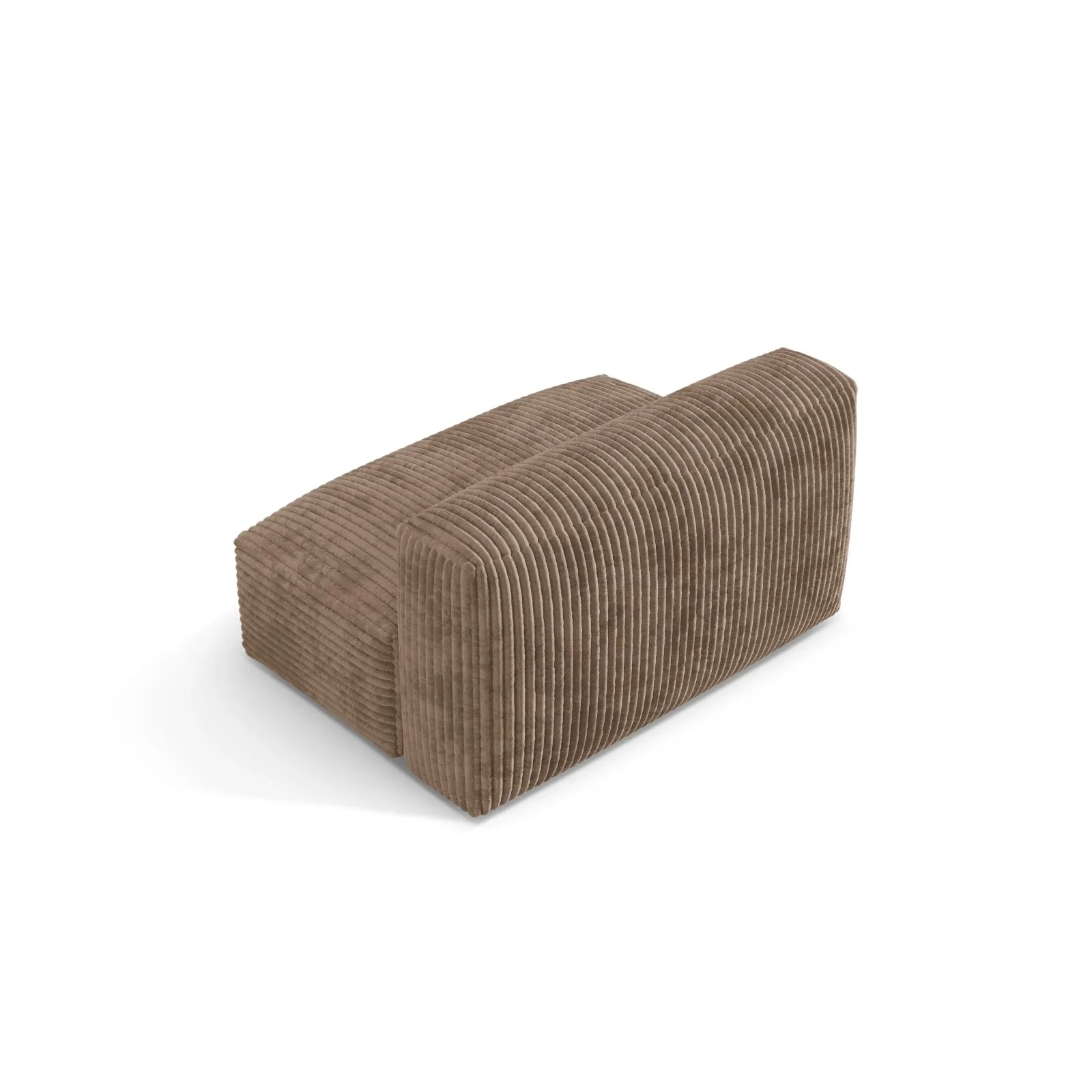 Martina Modulares Sofa Sitzelement, Sitztiefe 76 cm, aus Samt, Cord, Boucle oder Strukturstoff, 132x106 cm - Image 88