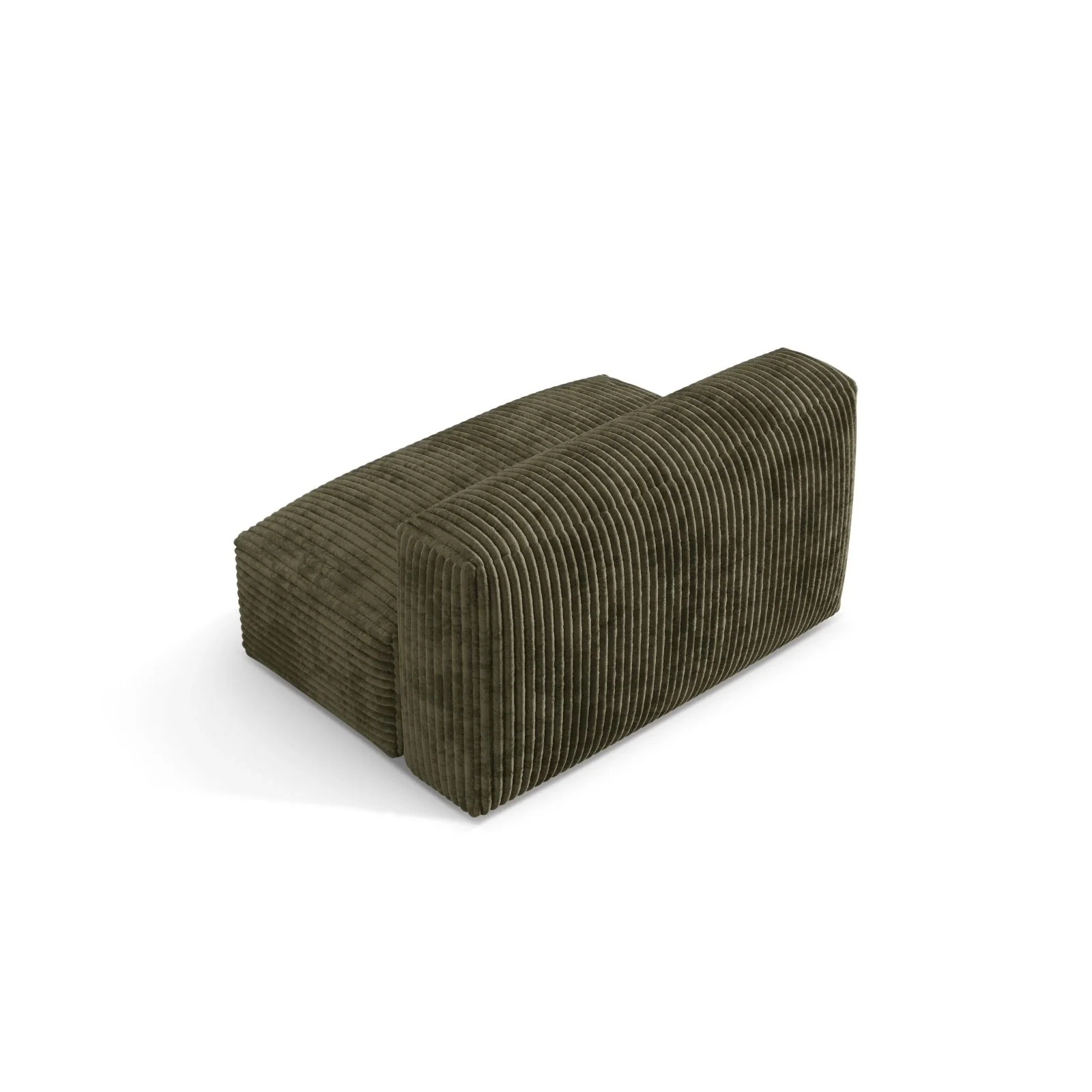 Martina Modulares Sofa Sitzelement, Sitztiefe 76 cm, aus Samt, Cord, Boucle oder Strukturstoff, 132x106 cm - Image 94