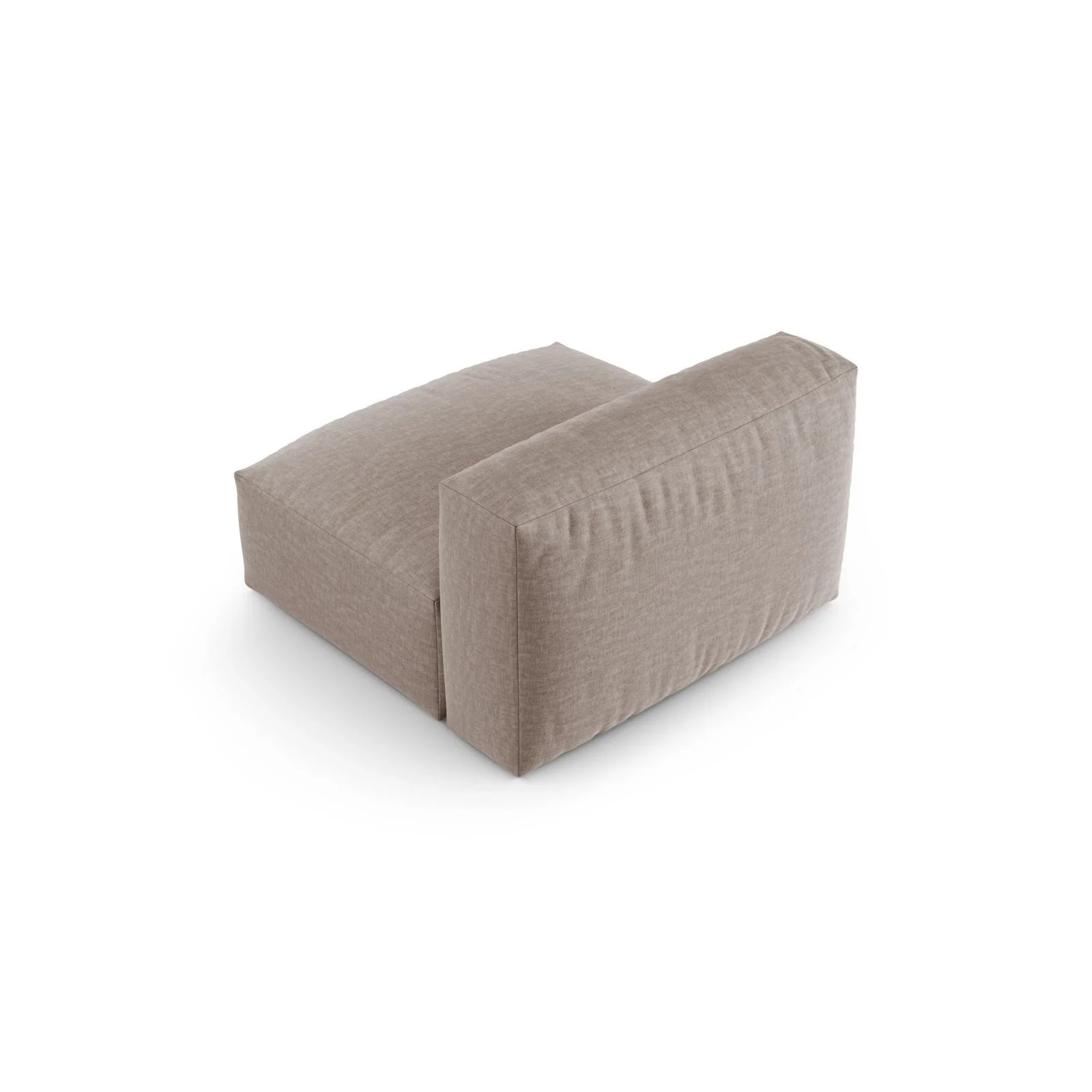 Martina Modulares Sofa Sitzelement, Sitztiefe 90 cm, aus Samt, Cord, Boucle oder Strukturstoff, 120x90 cm - Image 76