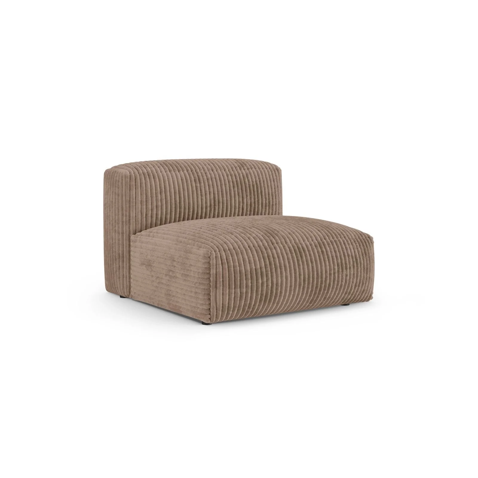 Martina Modulares Sofa Sitzelement, Sitztiefe 90 cm, aus Samt, Cord, Boucle oder Strukturstoff, 120x90 cm - Image 87