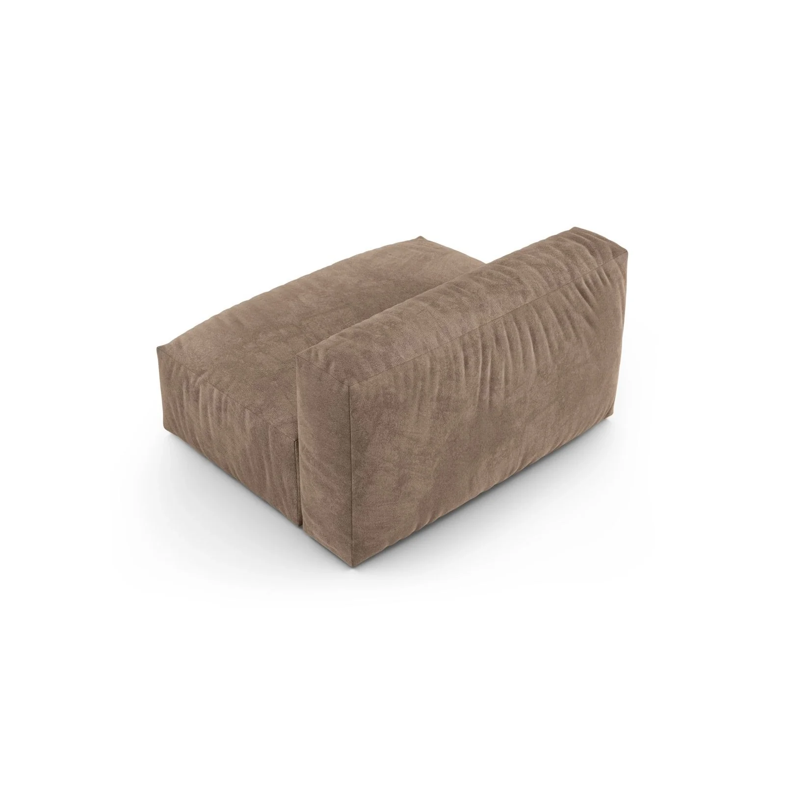 Martina Modulares Sofa Sitzelement, Sitztiefe 90 cm, aus Samt, Cord, Boucle oder Strukturstoff, 132x120 cm - Image 10