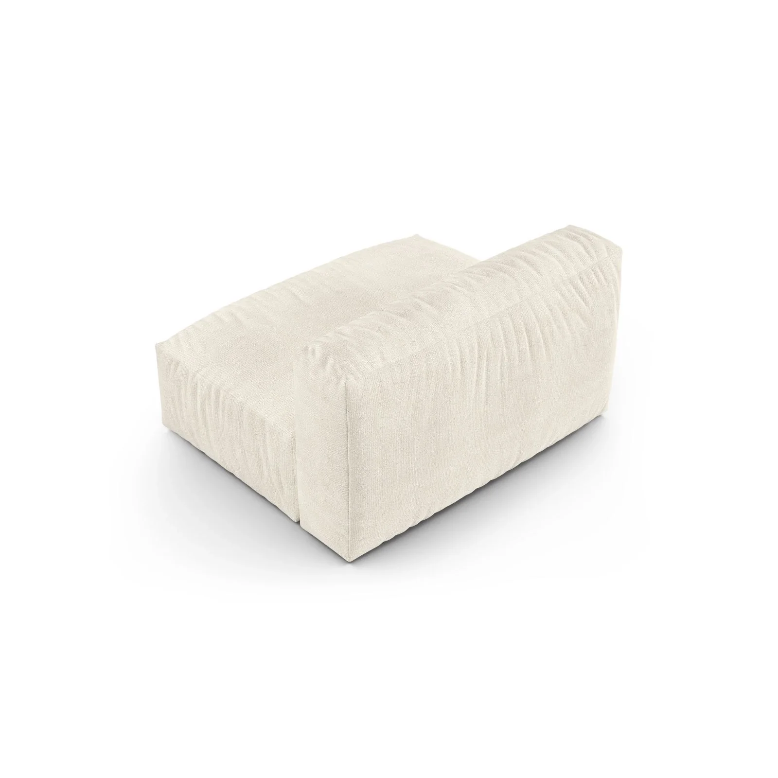 Martina Modulares Sofa Sitzelement, Sitztiefe 90 cm, aus Samt, Cord, Boucle oder Strukturstoff, 132x120 cm - Image 142