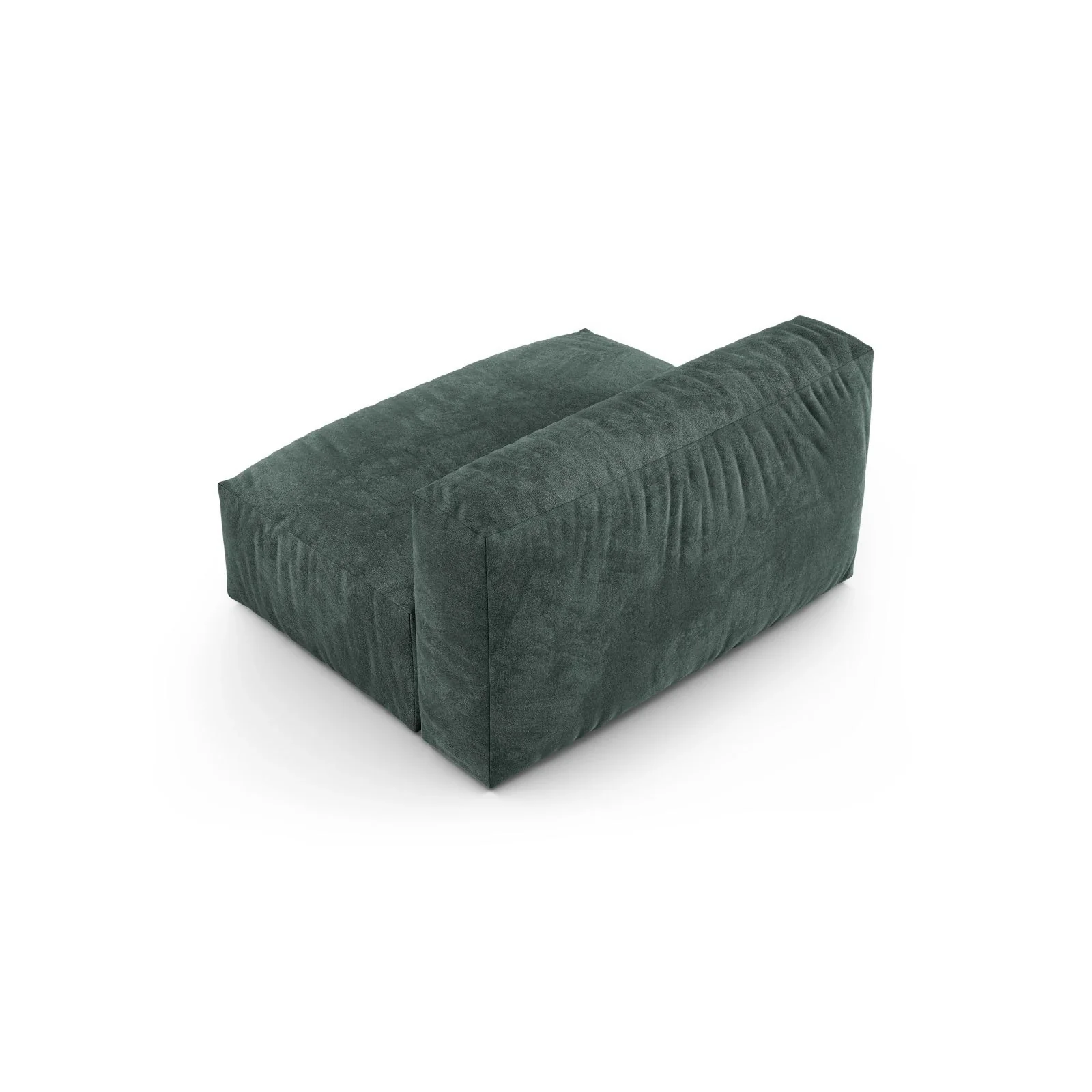 Martina Modulares Sofa Sitzelement, Sitztiefe 90 cm, aus Samt, Cord, Boucle oder Strukturstoff, 132x120 cm - Image 22