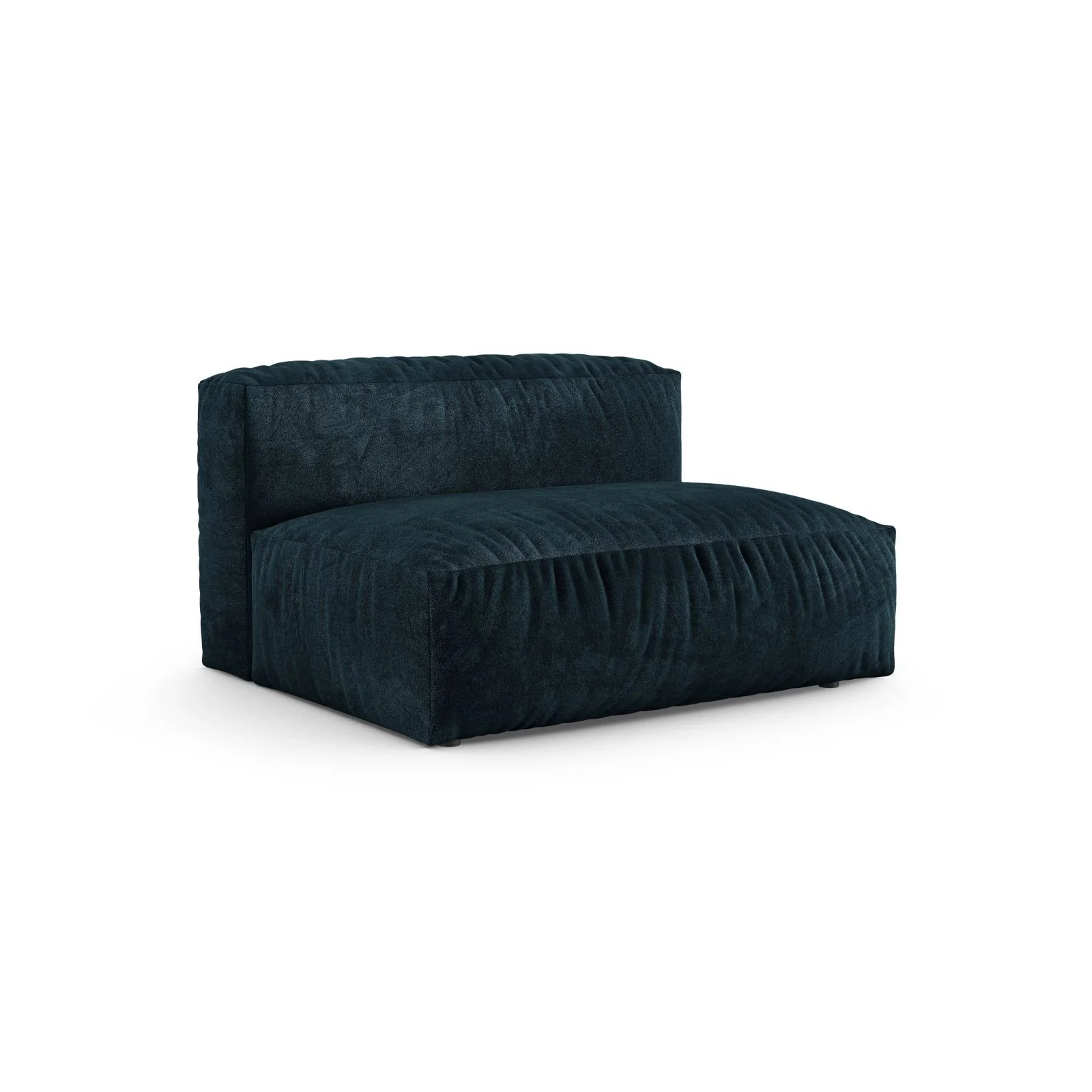 Martina Modulares Sofa Sitzelement, Sitztiefe 90 cm, aus Samt, Cord, Boucle oder Strukturstoff, 132x120 cm - Image 27
