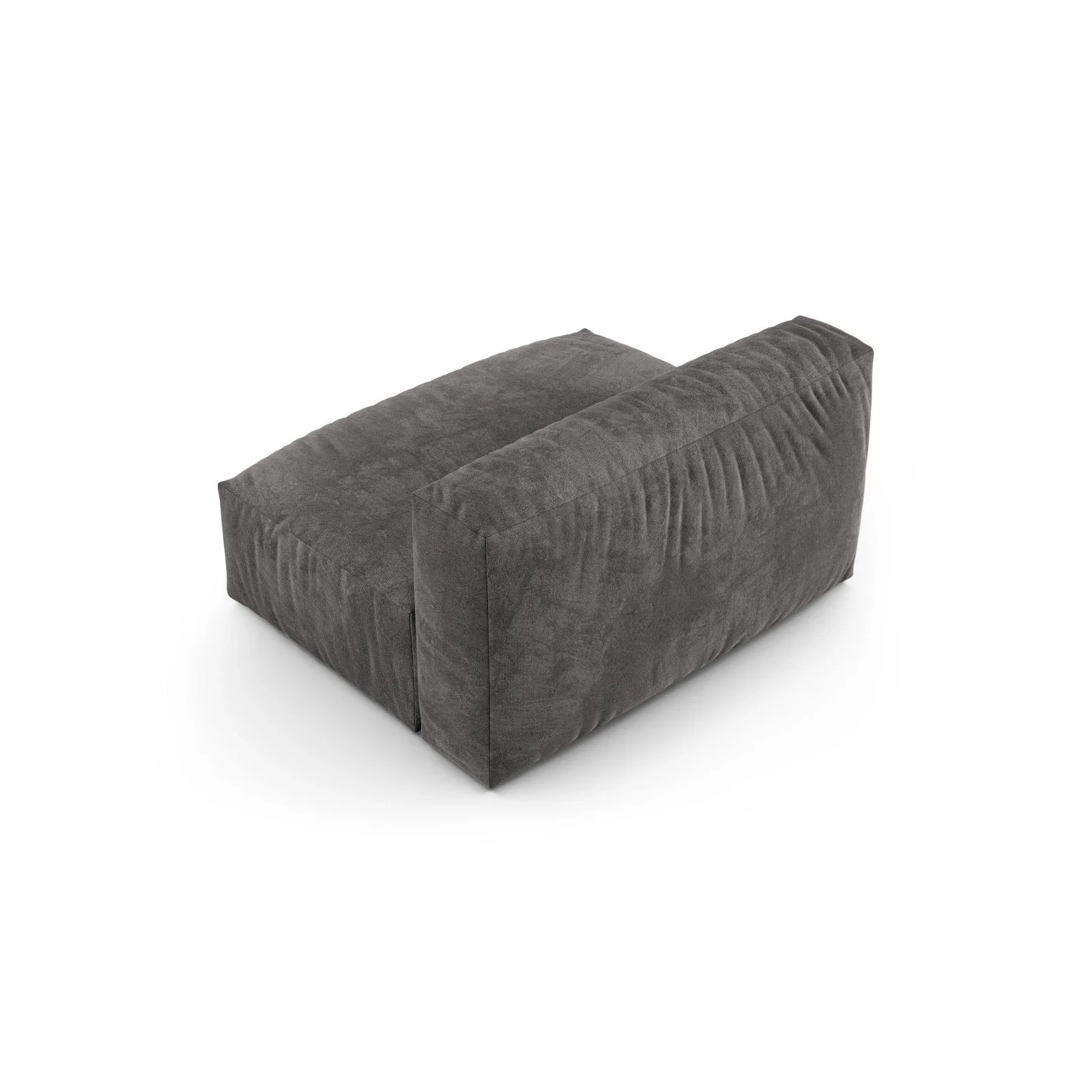 Martina Modulares Sofa Sitzelement, Sitztiefe 90 cm, aus Samt, Cord, Boucle oder Strukturstoff, 132x120 cm - Image 34
