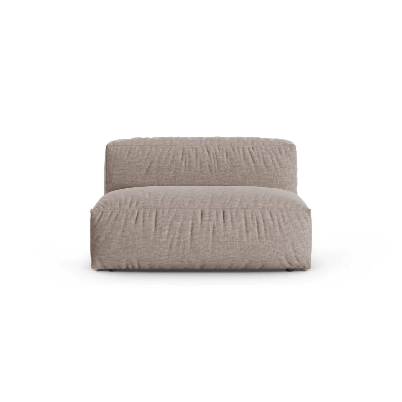 Martina Modulares Sofa Sitzelement, Sitztiefe 90 cm, aus Samt, Cord, Boucle oder Strukturstoff, 132x120 cm - Image 73
