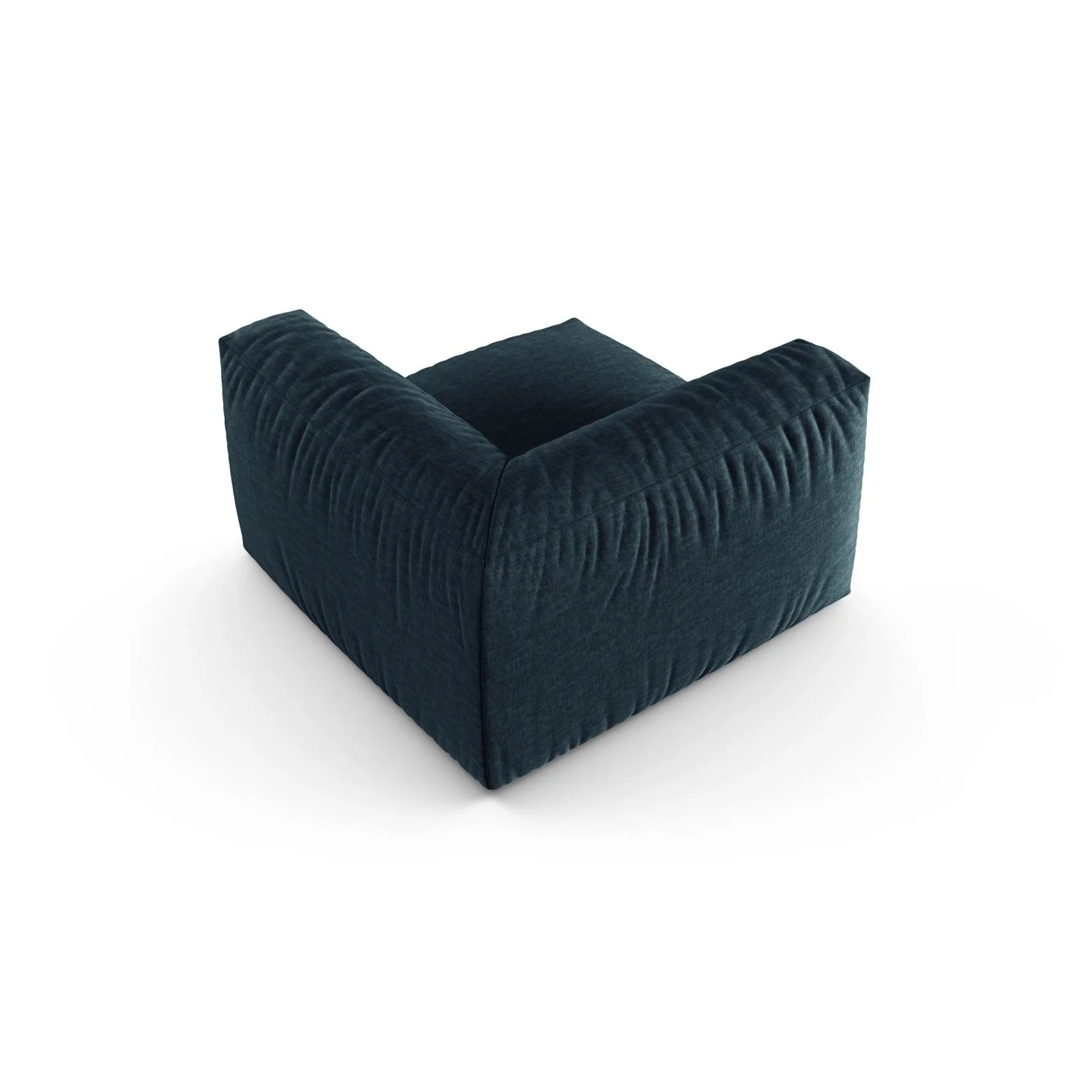 Martina Modulares Sofa Sitzelement, Symmetrisch, Sitztiefe 90 cm, aus Samt, Cord, Boucle oder Strukturstoff, 120x120 cm - Image 52