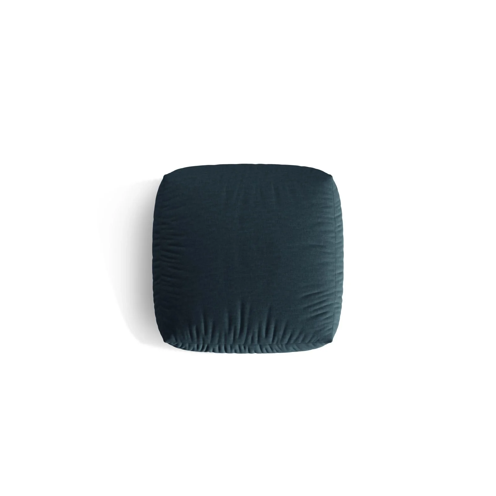 Martina Pouf aus Samt, Cord, Boucle oder Strukturstoff, 106x106 cm - Image 44