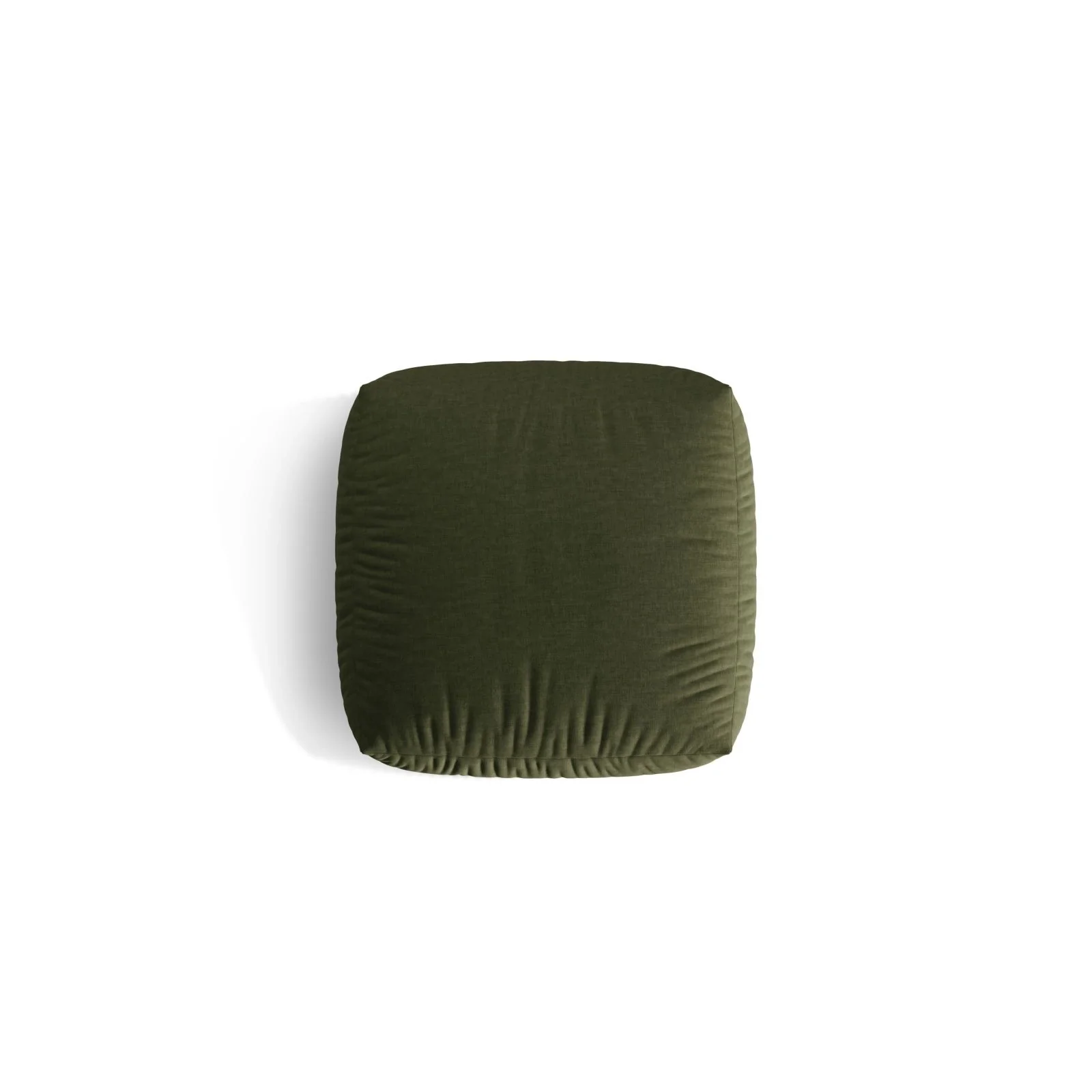 Martina Pouf aus Samt, Cord, Boucle oder Strukturstoff, 106x106 cm - Image 59