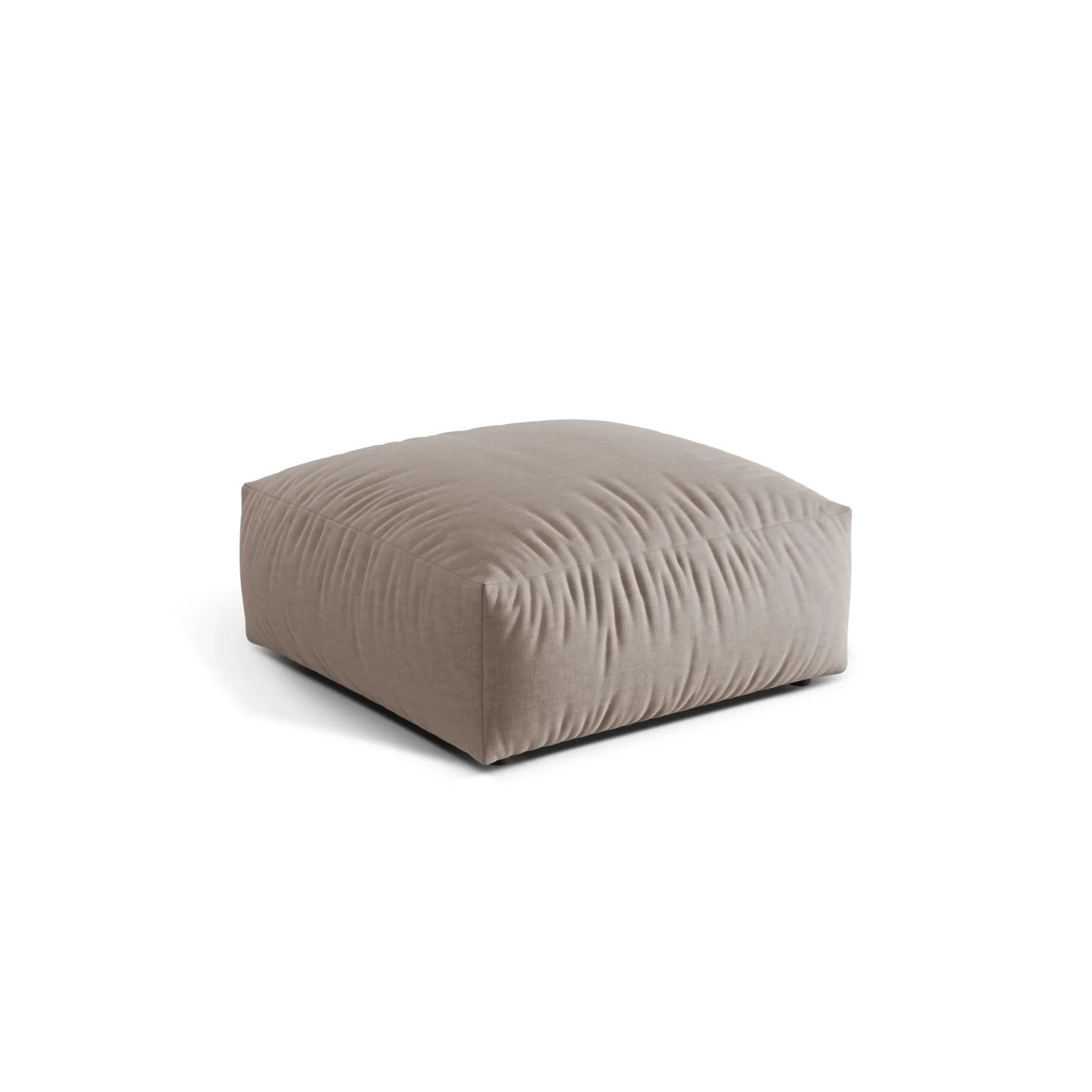 Martina Pouf aus Samt, Cord, Boucle oder Strukturstoff, 106x106 cm - Image 63