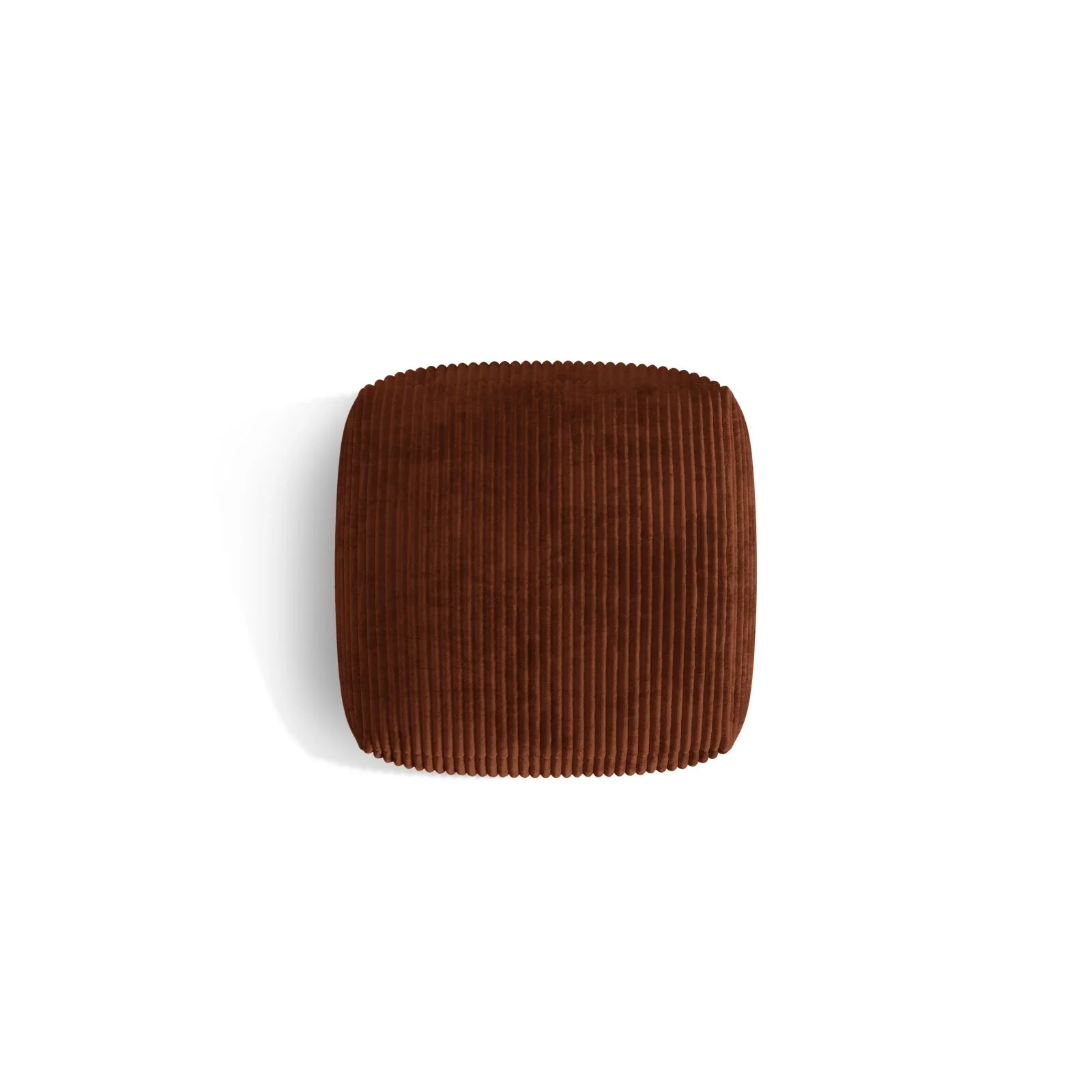 Martina Pouf aus Samt, Cord, Boucle oder Strukturstoff, 106x106 cm - Image 89