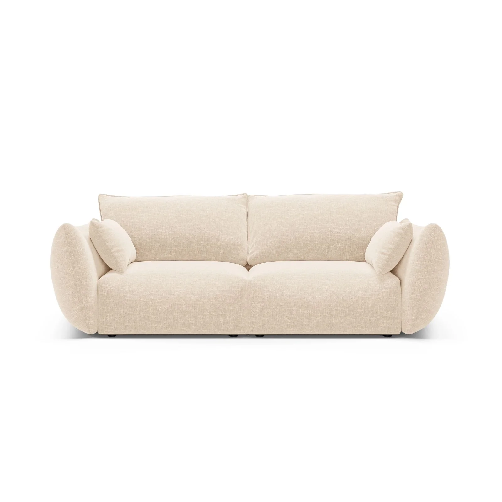 Matera 2-Sitzer Sofa aus Samt oder Chenille, 180x110 cm
