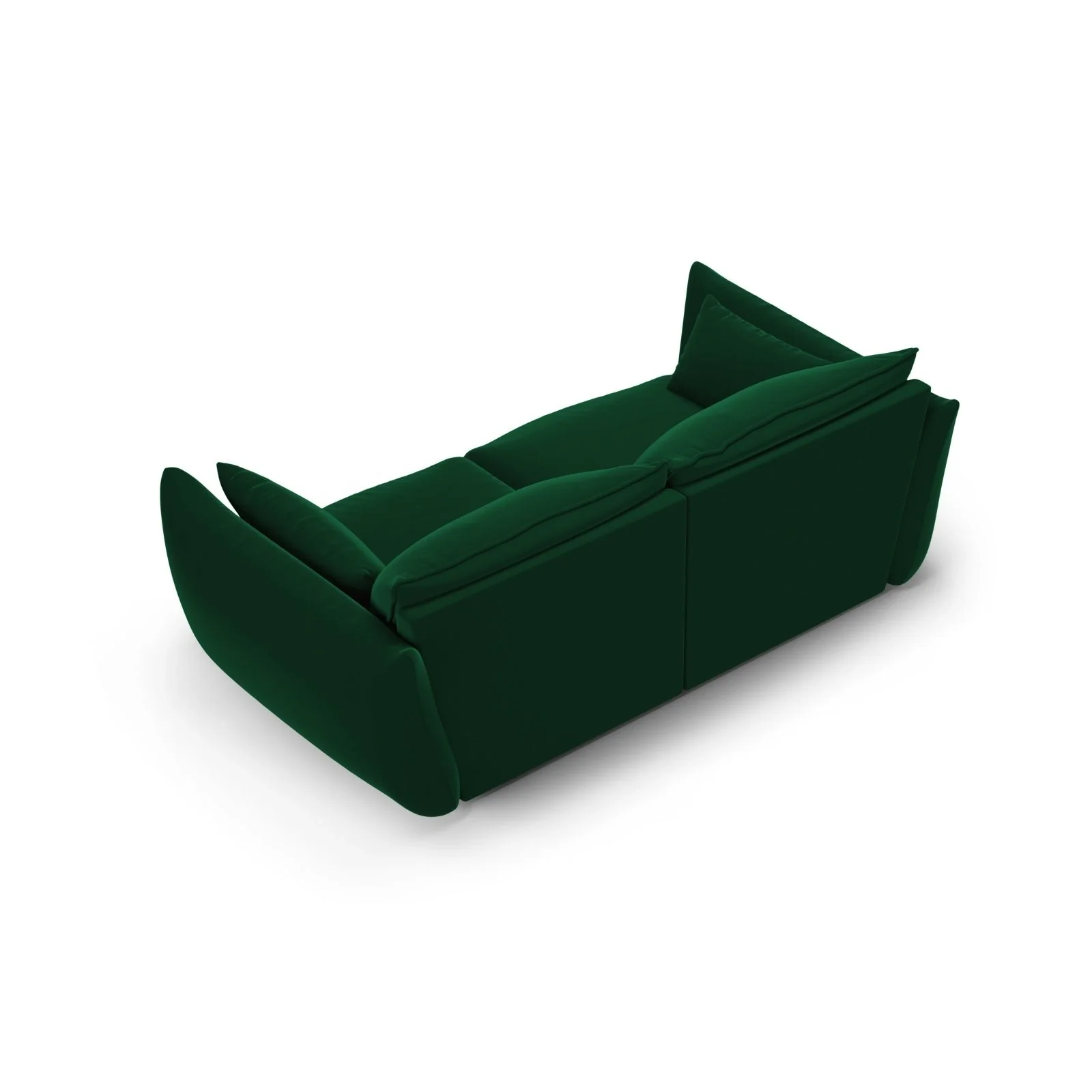 Matera 2-Sitzer Sofa aus Samt oder Chenille, 180x110 cm - Image 39