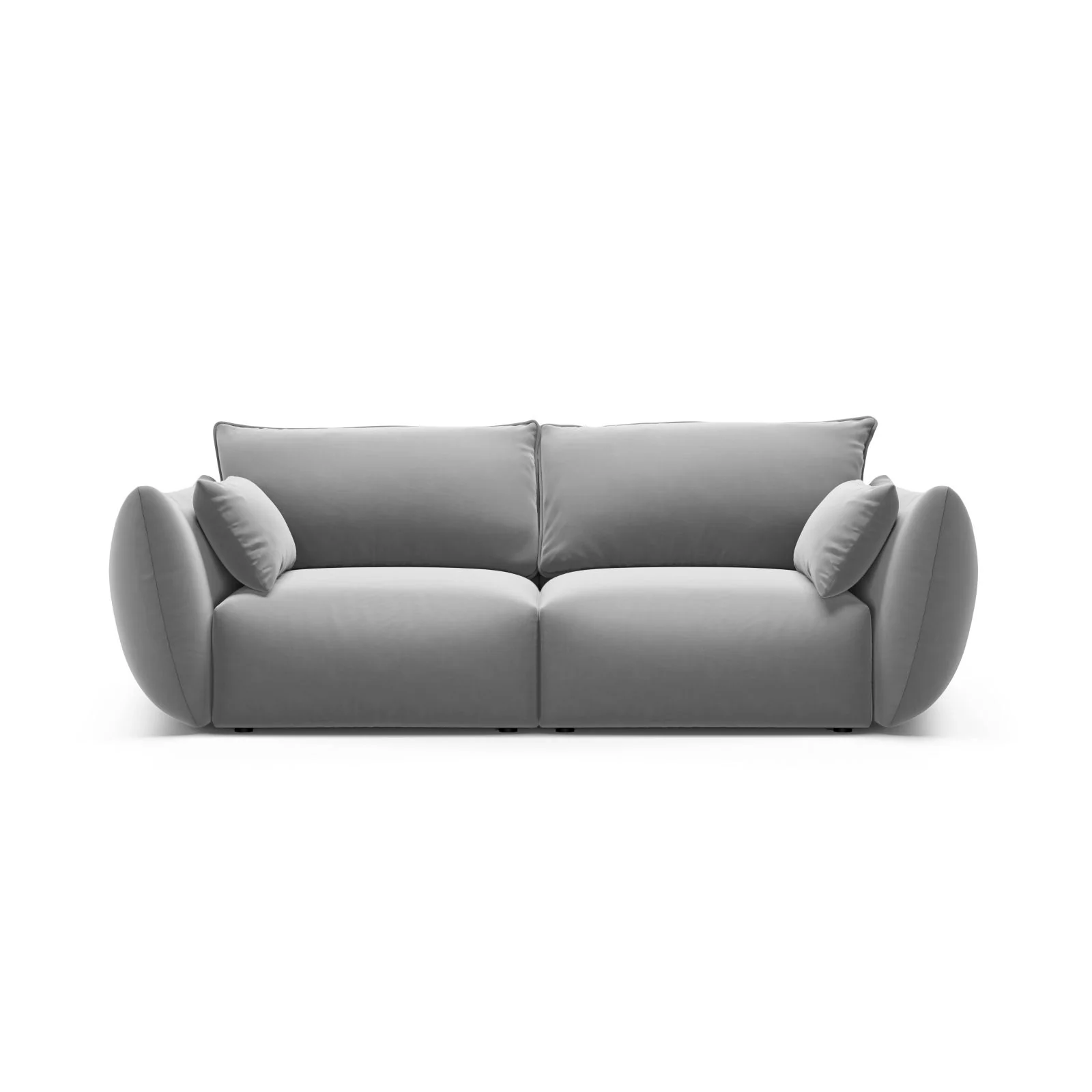 Matera 2-Sitzer Sofa aus Samt oder Chenille, 180x110 cm - Image 49