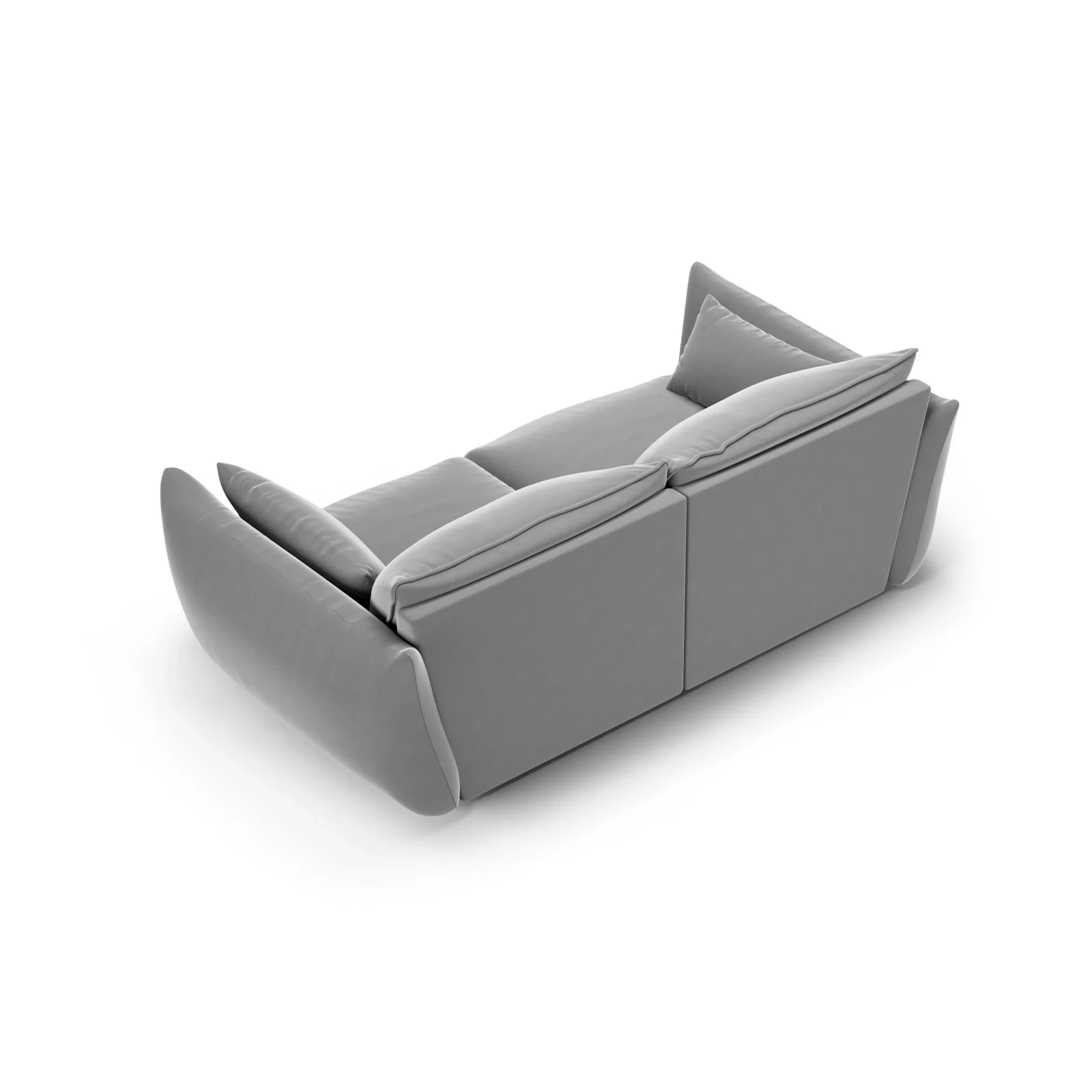 Matera 2-Sitzer Sofa aus Samt oder Chenille, 180x110 cm - Image 51