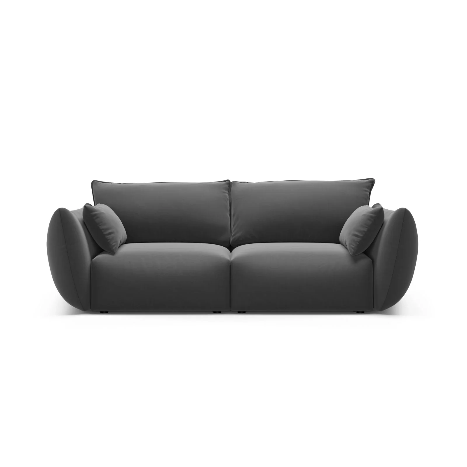 Matera 2-Sitzer Sofa aus Samt oder Chenille, 180x110 cm - Image 53