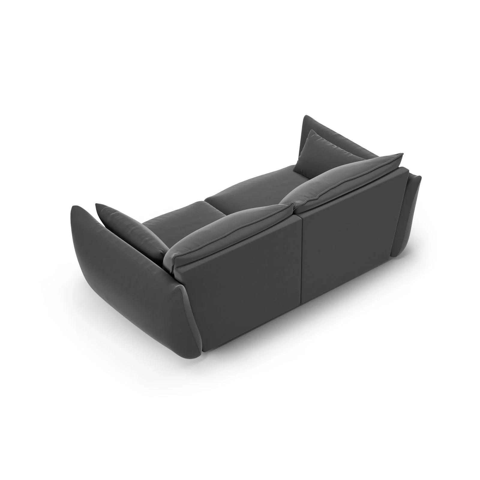 Matera 2-Sitzer Sofa aus Samt oder Chenille, 180x110 cm - Image 55
