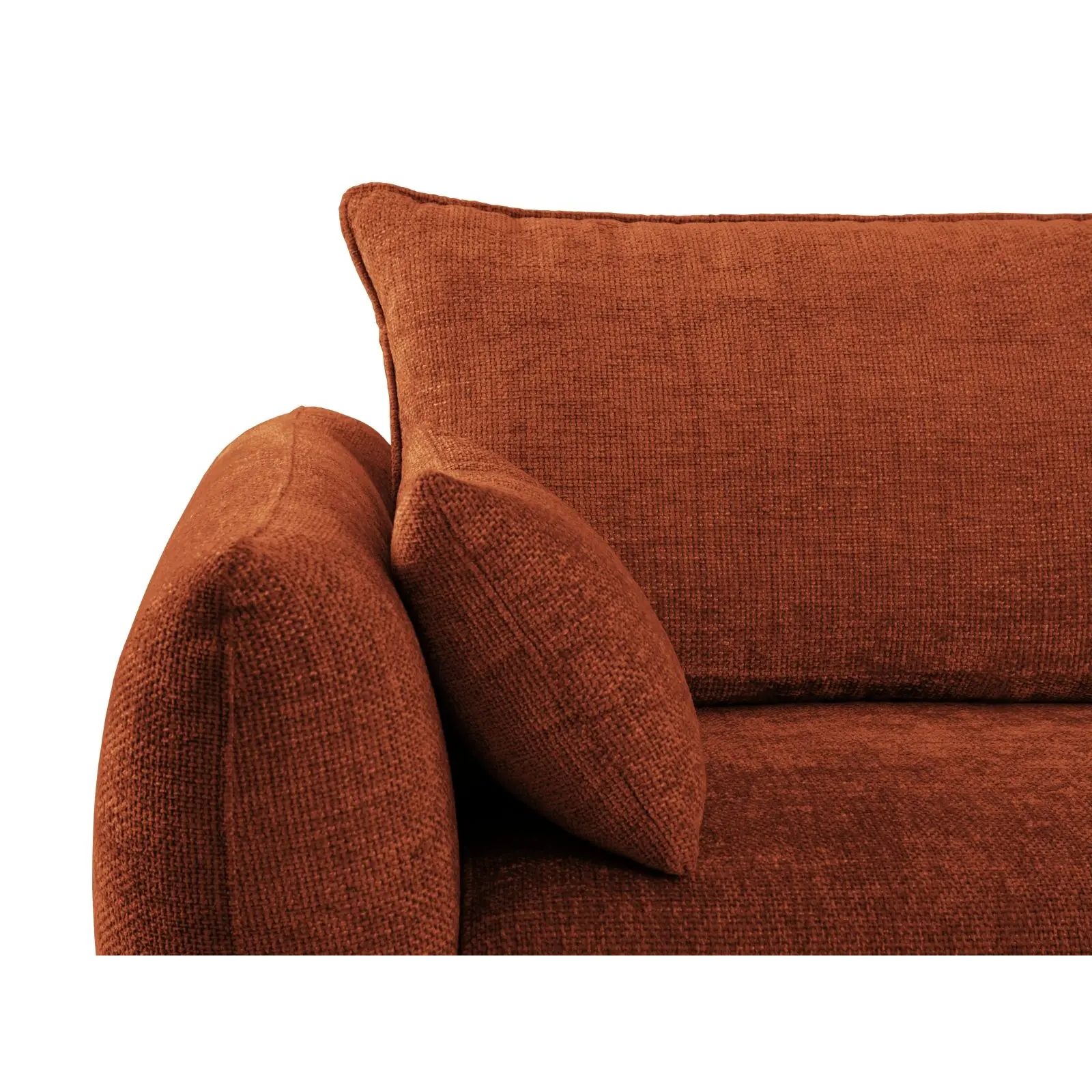 Matera 3-Sitzer Sofa mit Schlaffunktion und Stauraum, aus Samt oder Chenille, 240x108x86 cm - Image 23