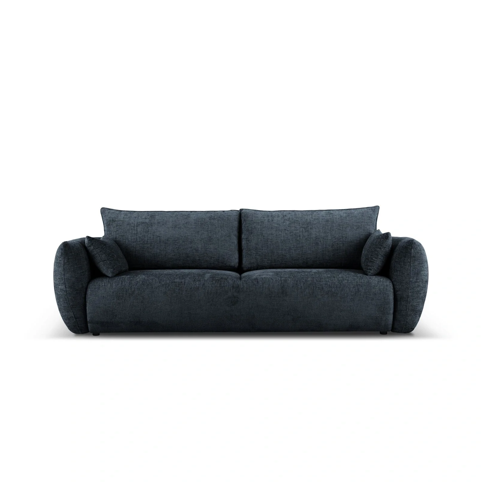 Matera 3-Sitzer Sofa mit Schlaffunktion und Stauraum, aus Samt oder Chenille, 240x108x86 cm - Image 31
