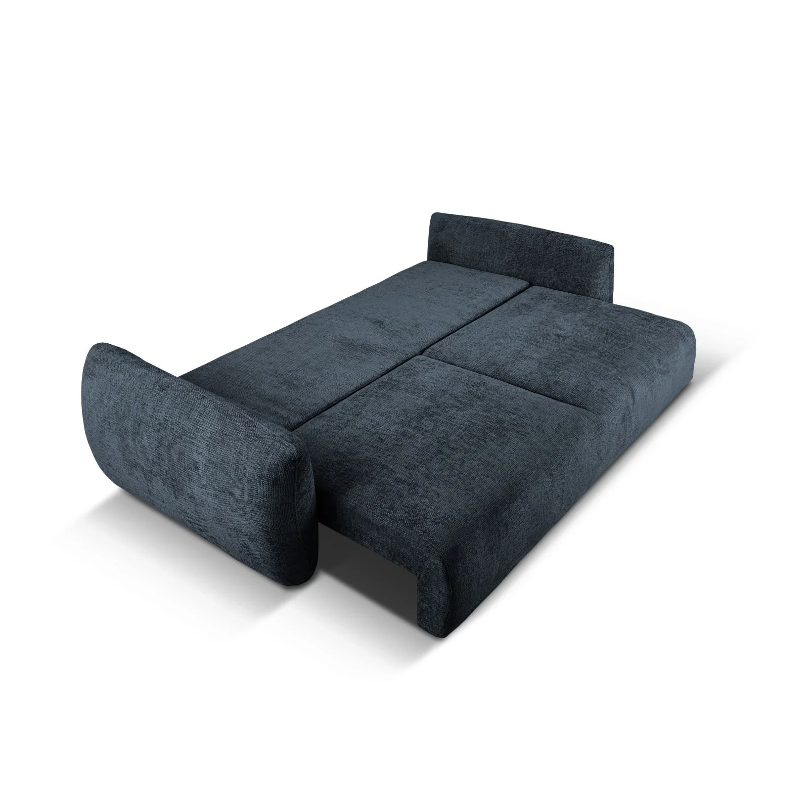 Matera 3-Sitzer Sofa mit Schlaffunktion und Stauraum, aus Samt oder Chenille, 240x108x86 cm - Image 39